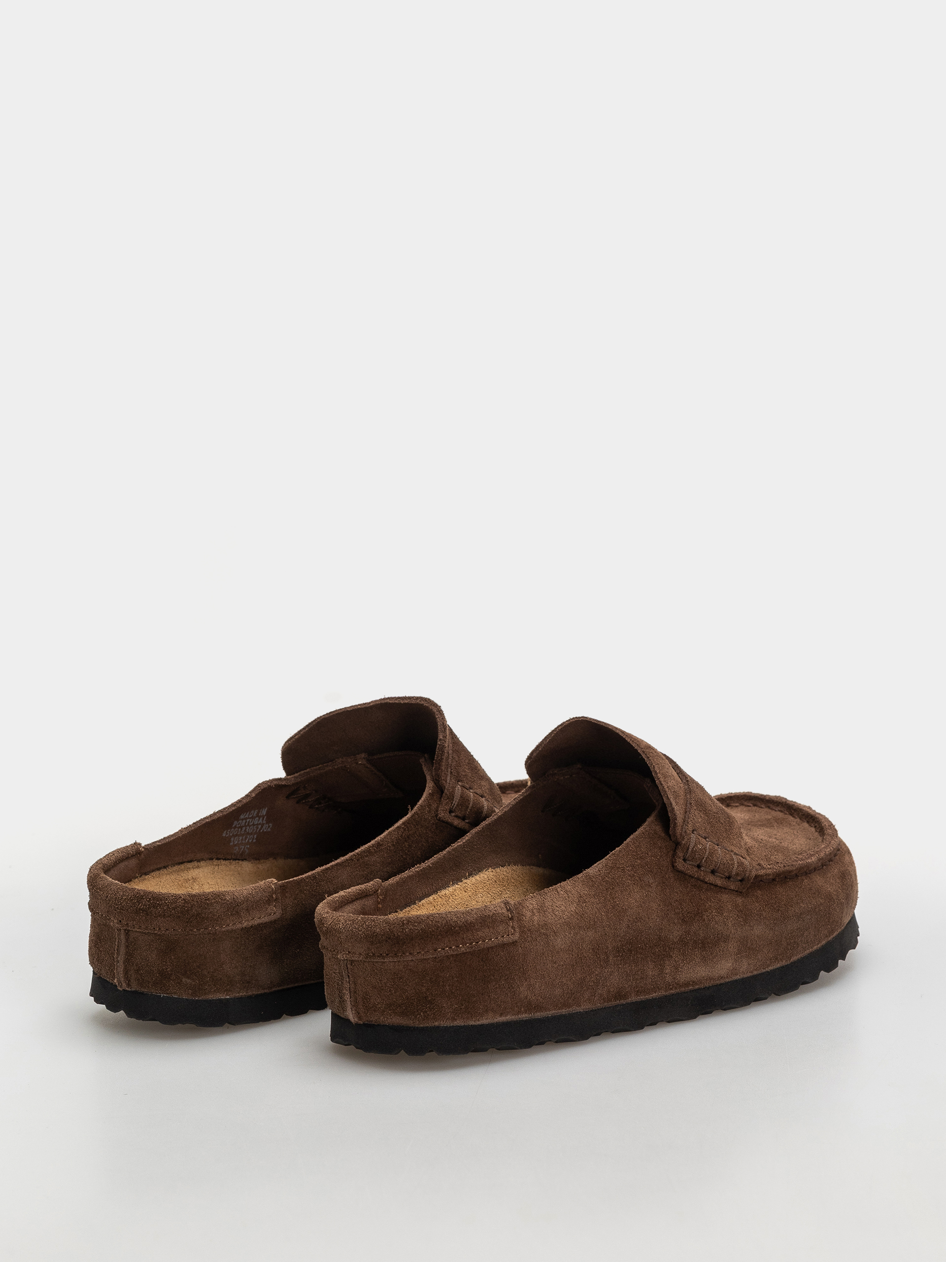 Birkenstock Naples Wrapped Suede Leather Narrow Flip-flop papucsok (carafe)