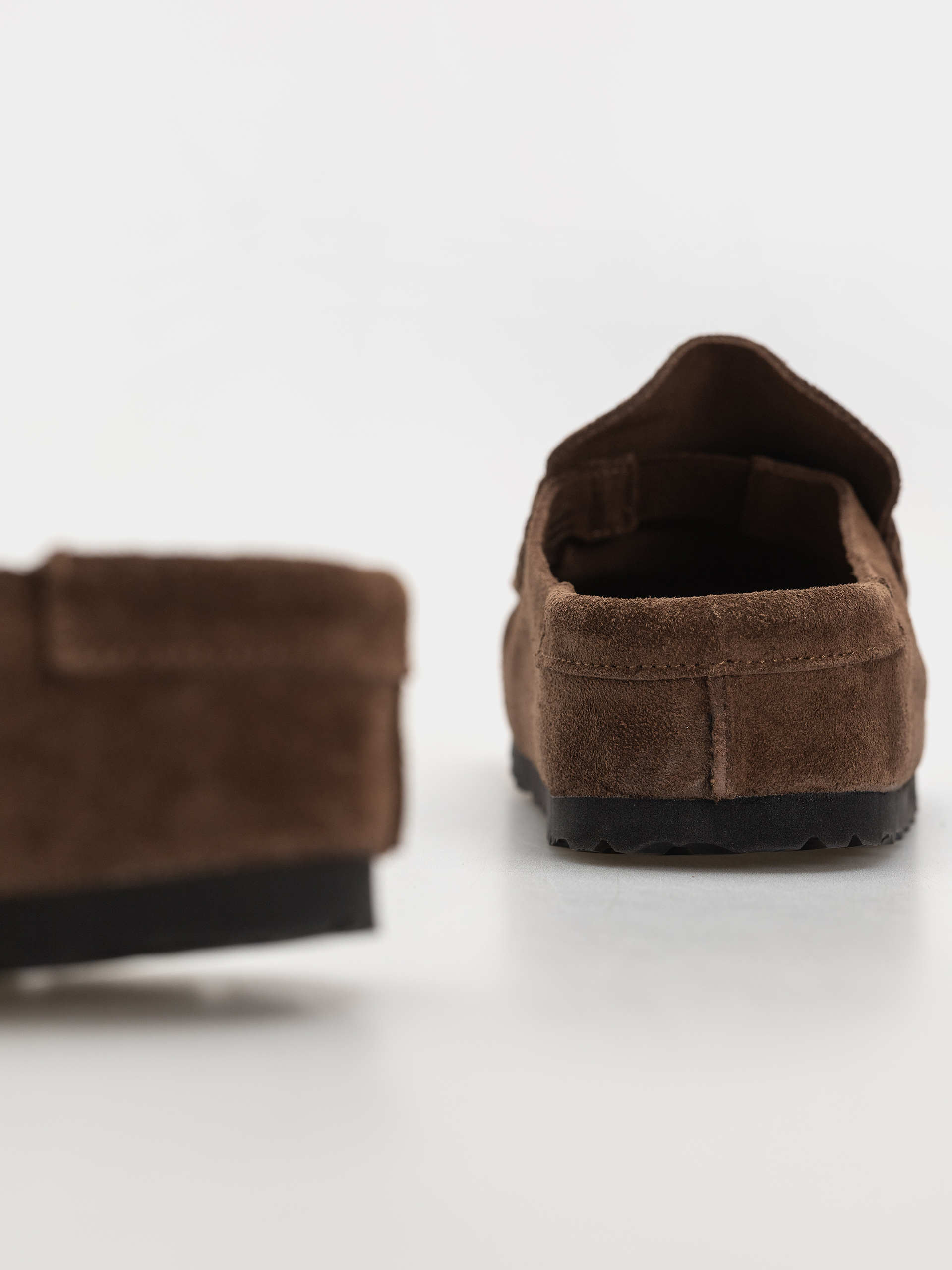 Birkenstock Naples Wrapped Suede Leather Narrow Flip-flop papucsok (carafe)