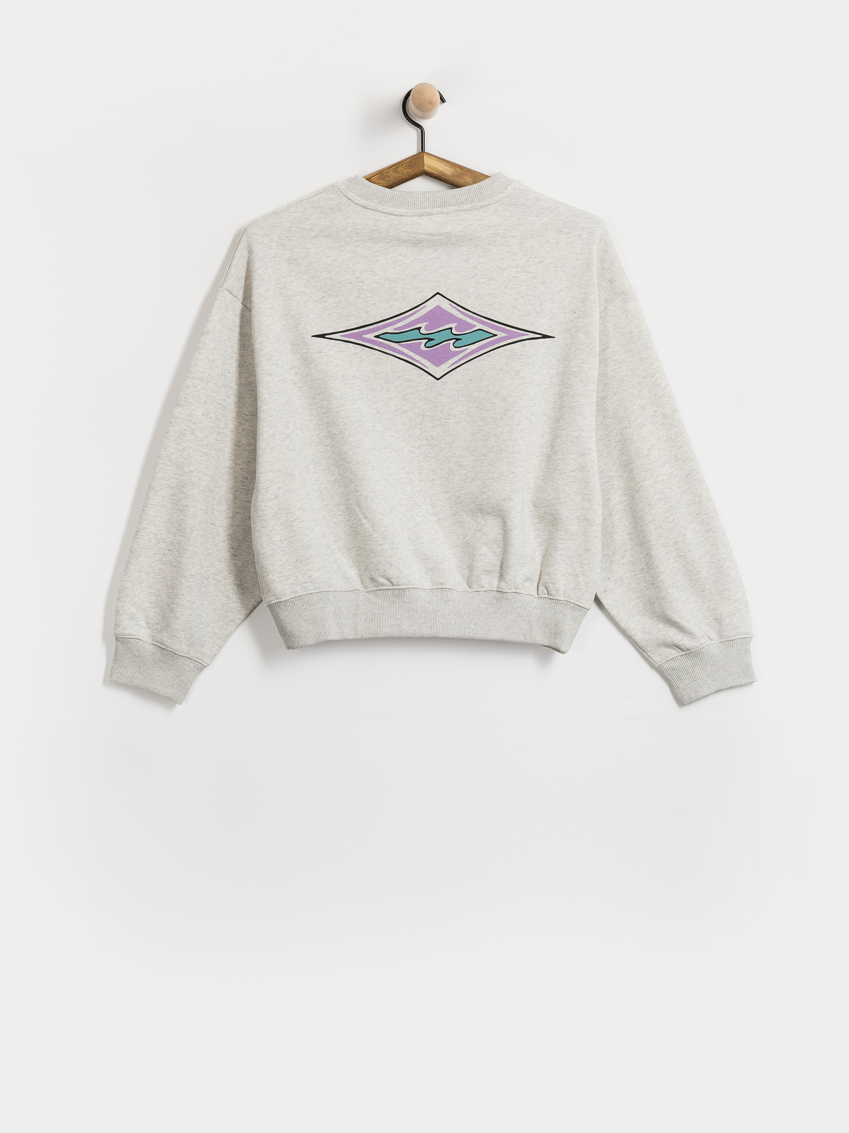 Billabong Heritage Crew Wmn Pulu00f3ver (grey heather)