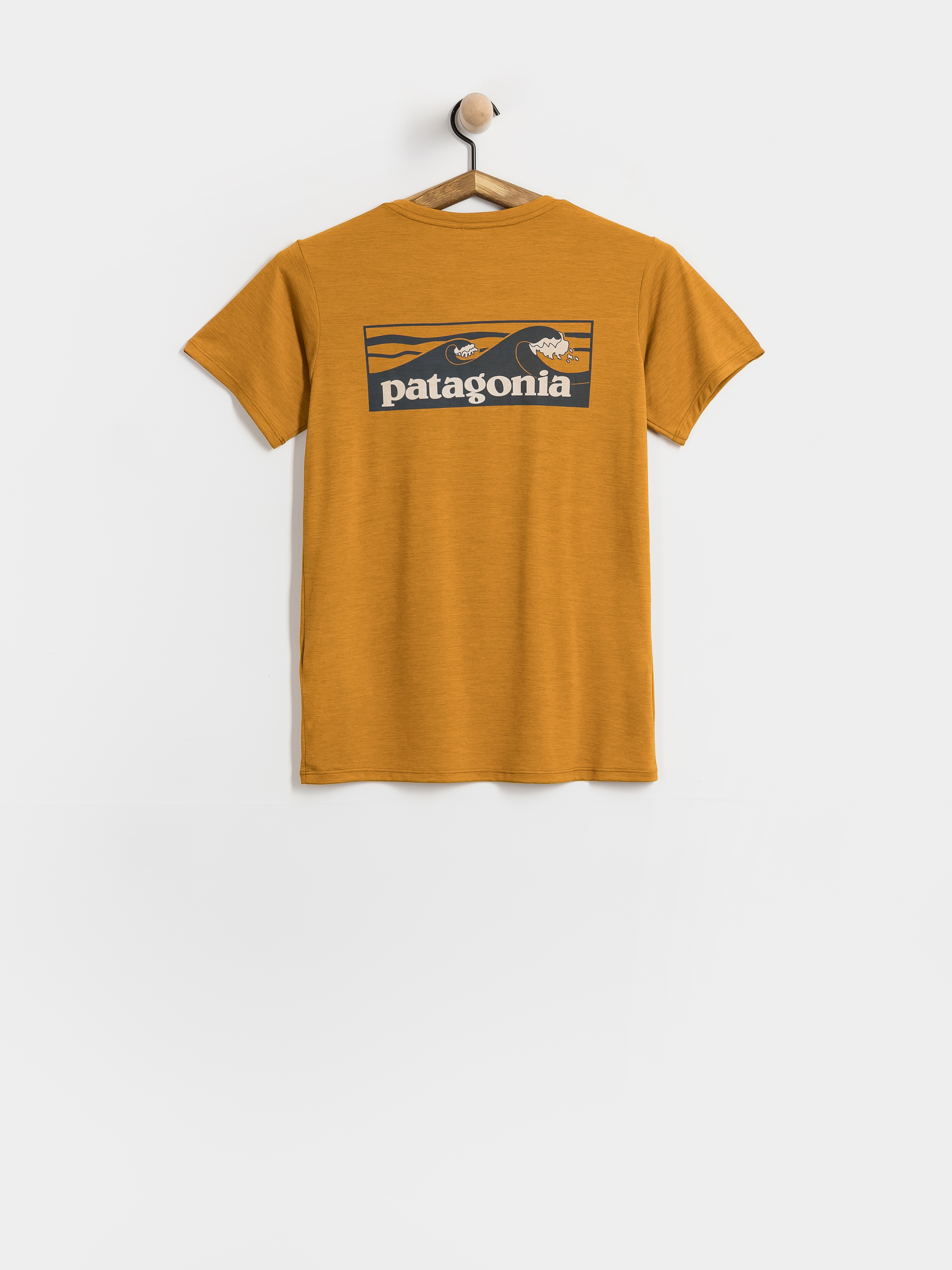 Patagonia Cap Cool Daily Boardshort Logo Póló Wmn (cinnamon brown dark cinnamon brown x dye)
