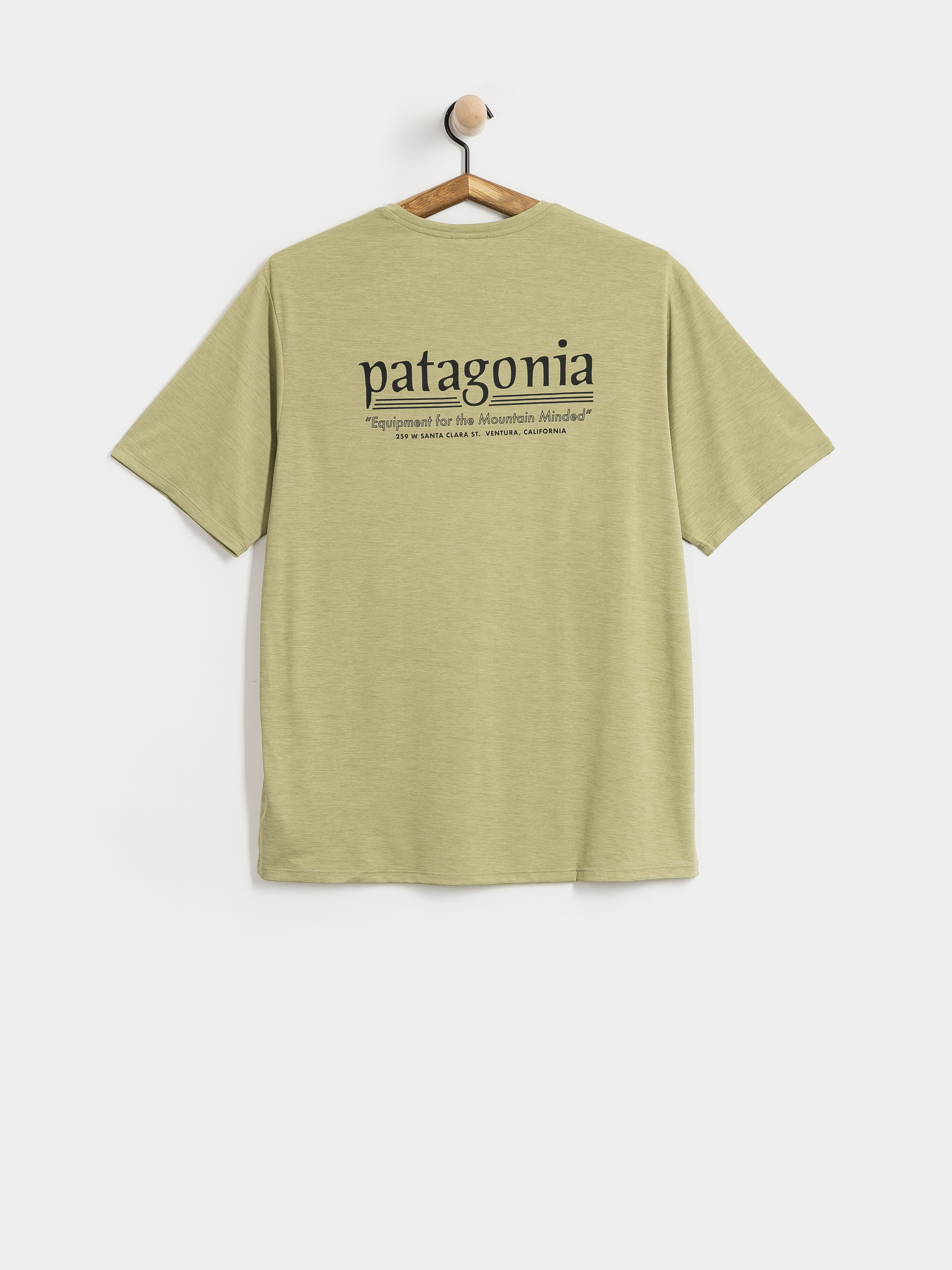 Patagonia Cap Cool Daily Hut Tripper Póló (gumtree green light gumtree green x dye)