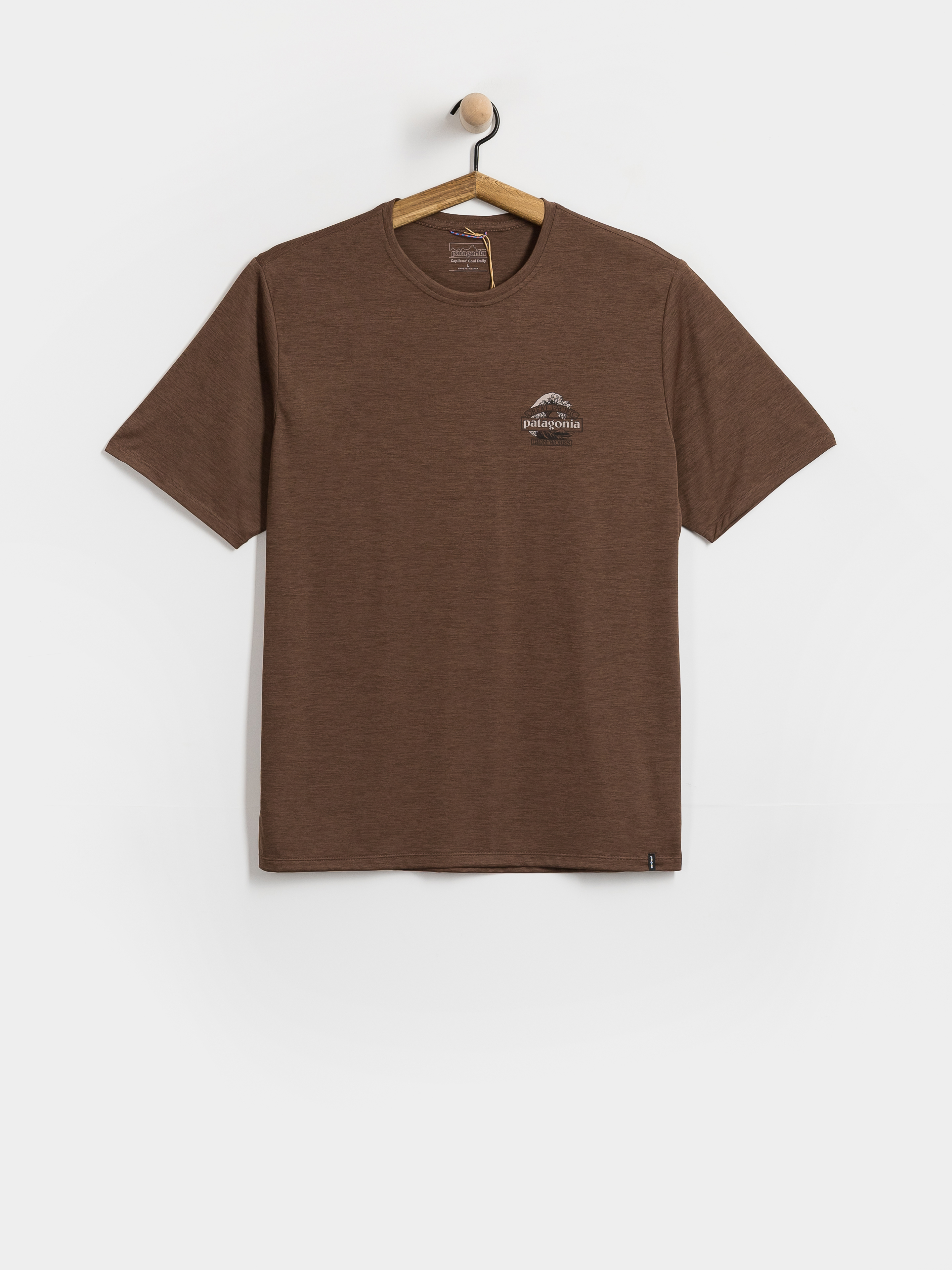Patagonia Cap Cool Daily Great Waves Póló (berm brown light berm brown x dye)