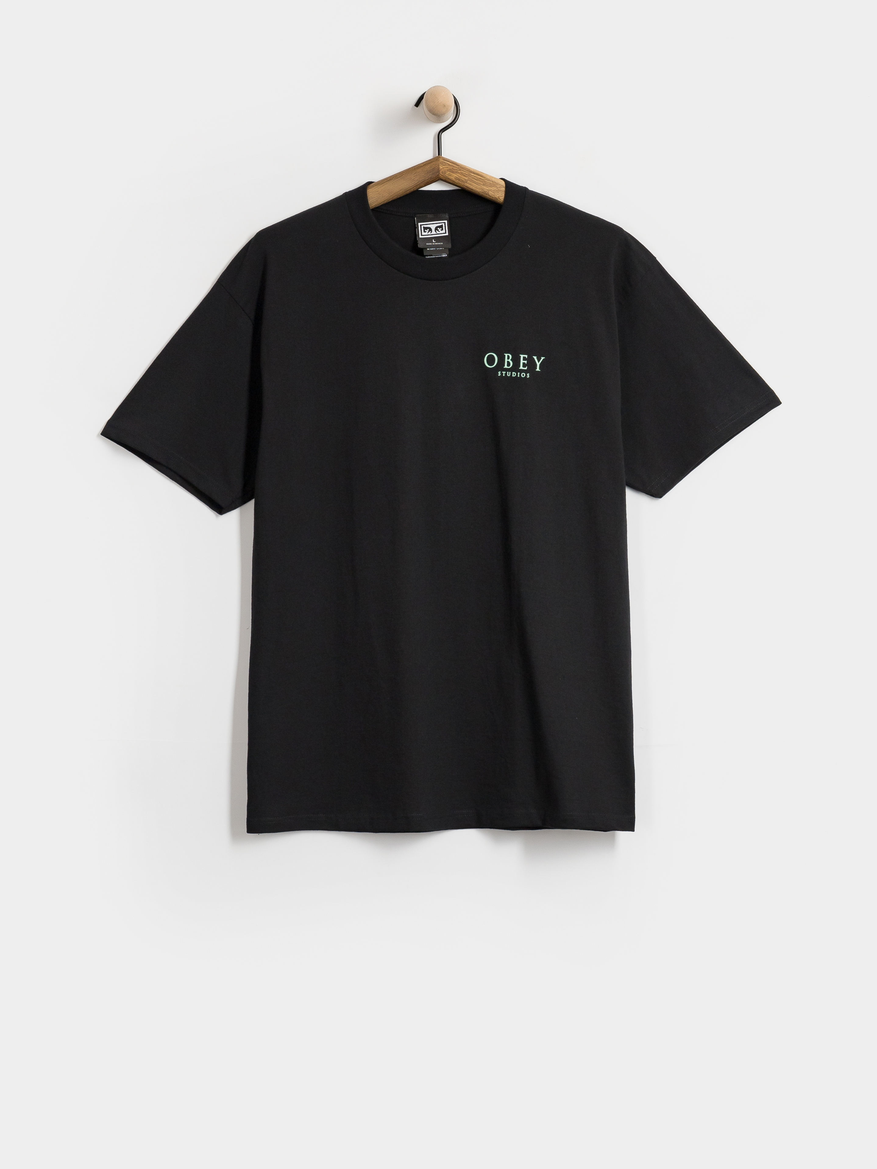 OBEY Flores Robus Póló (black)