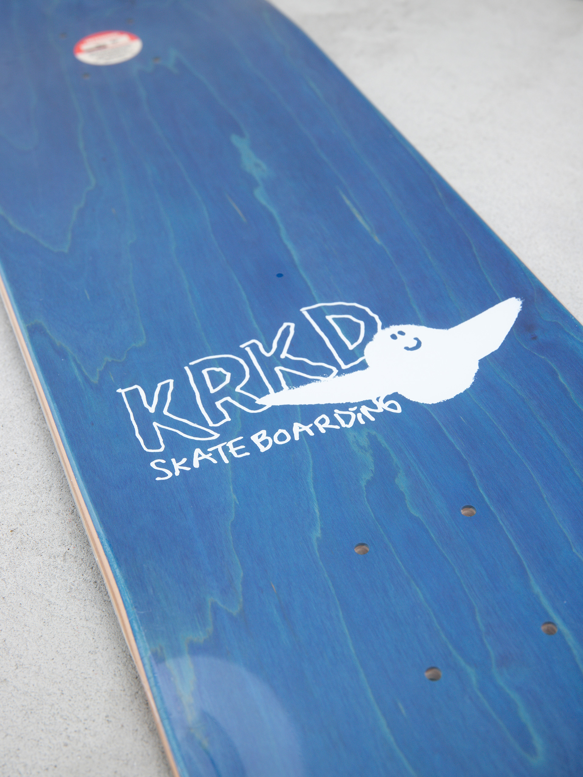 Krooked Kr Kamo Wheel Wells Gördeszka lap (black)
