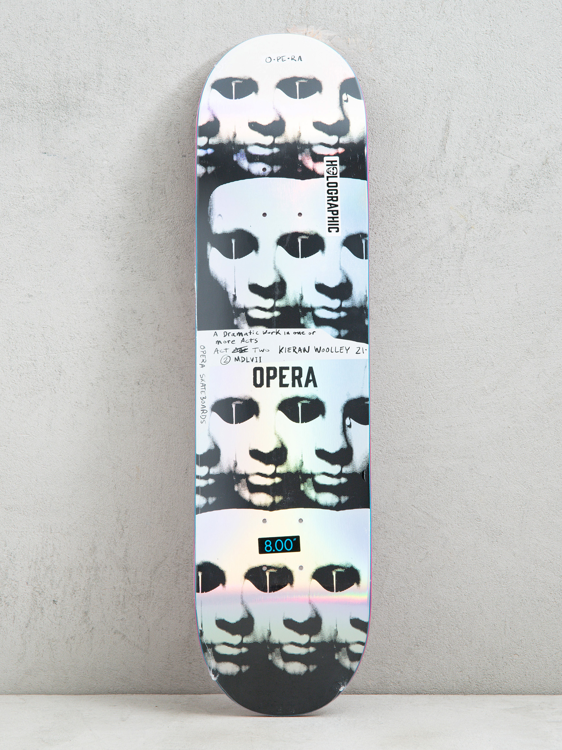 Opera Kieran Woolley Repeater Gördeszka lap