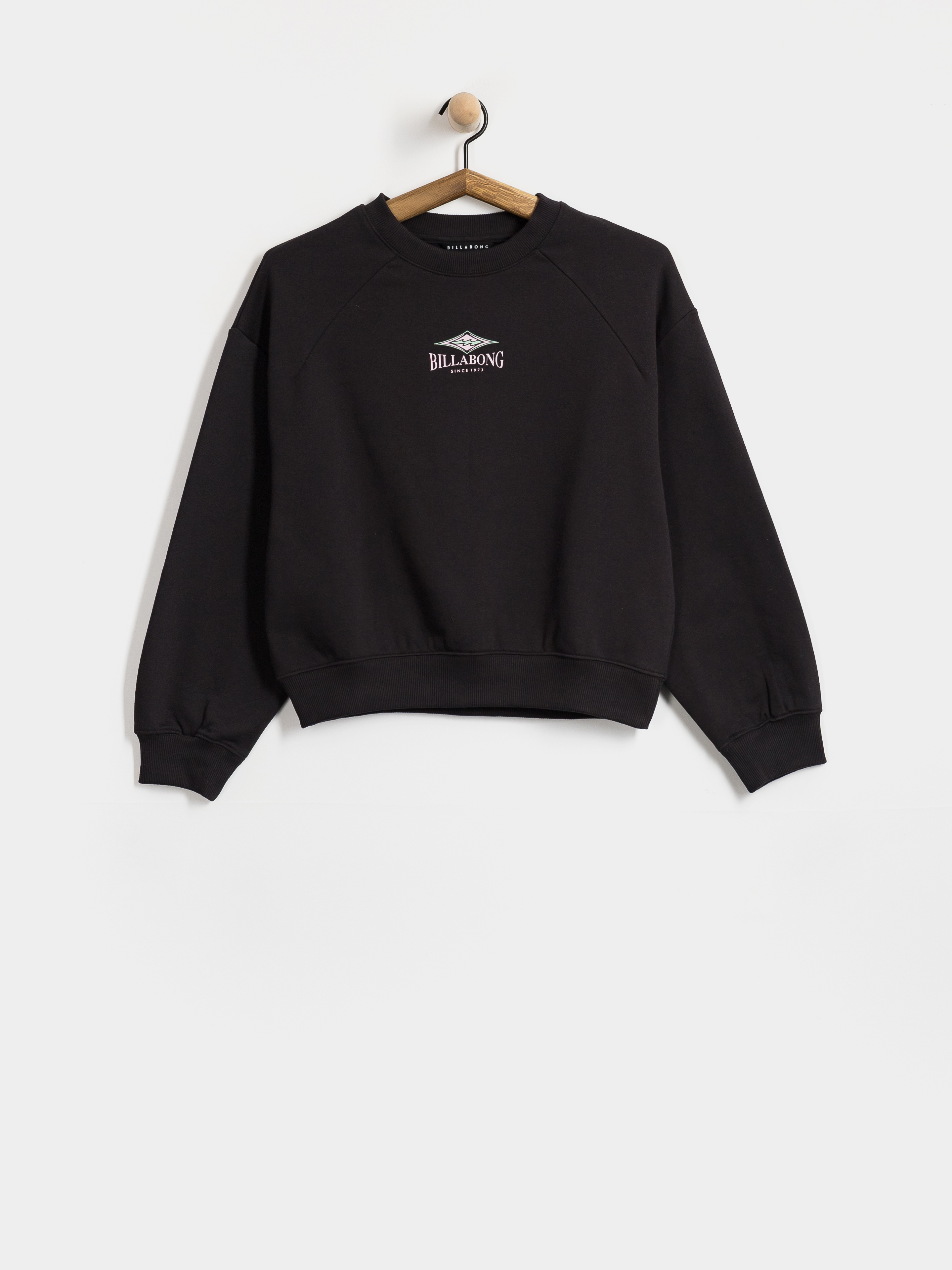Billabong Heritage Crew Wmn Pulóver (black pebble)