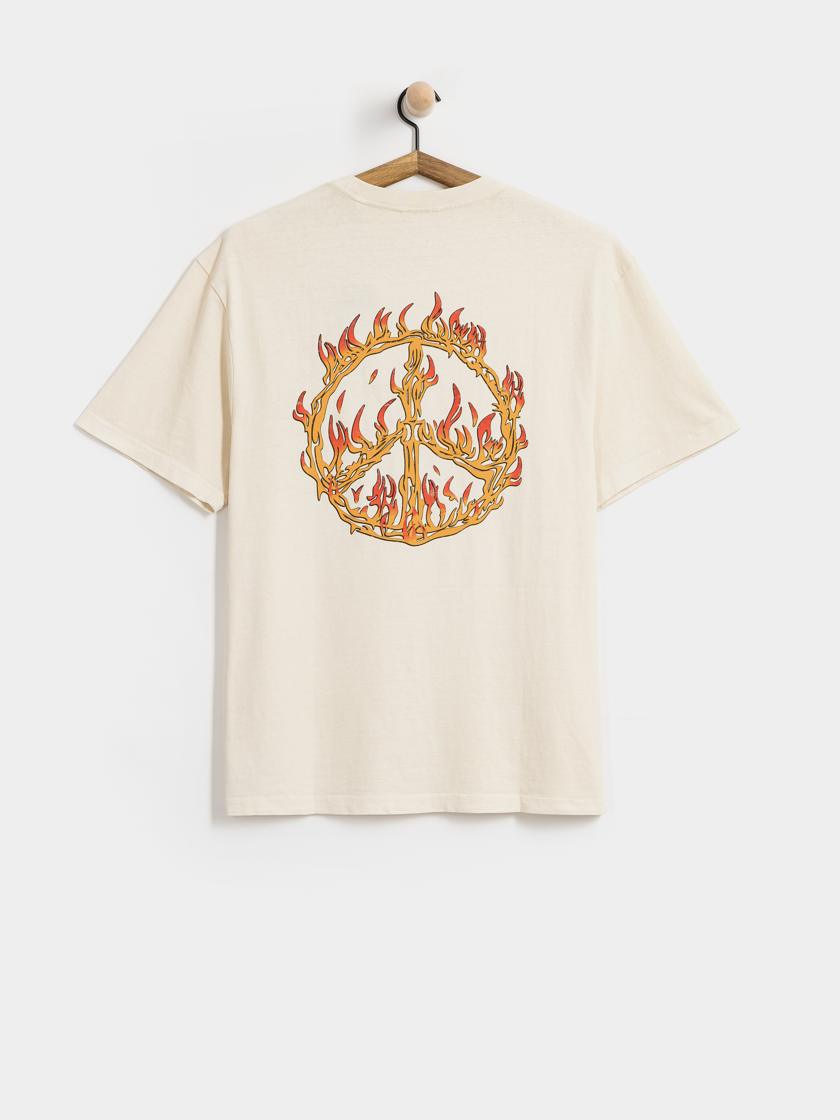 Póló Hurley Built Fire Peace (white)