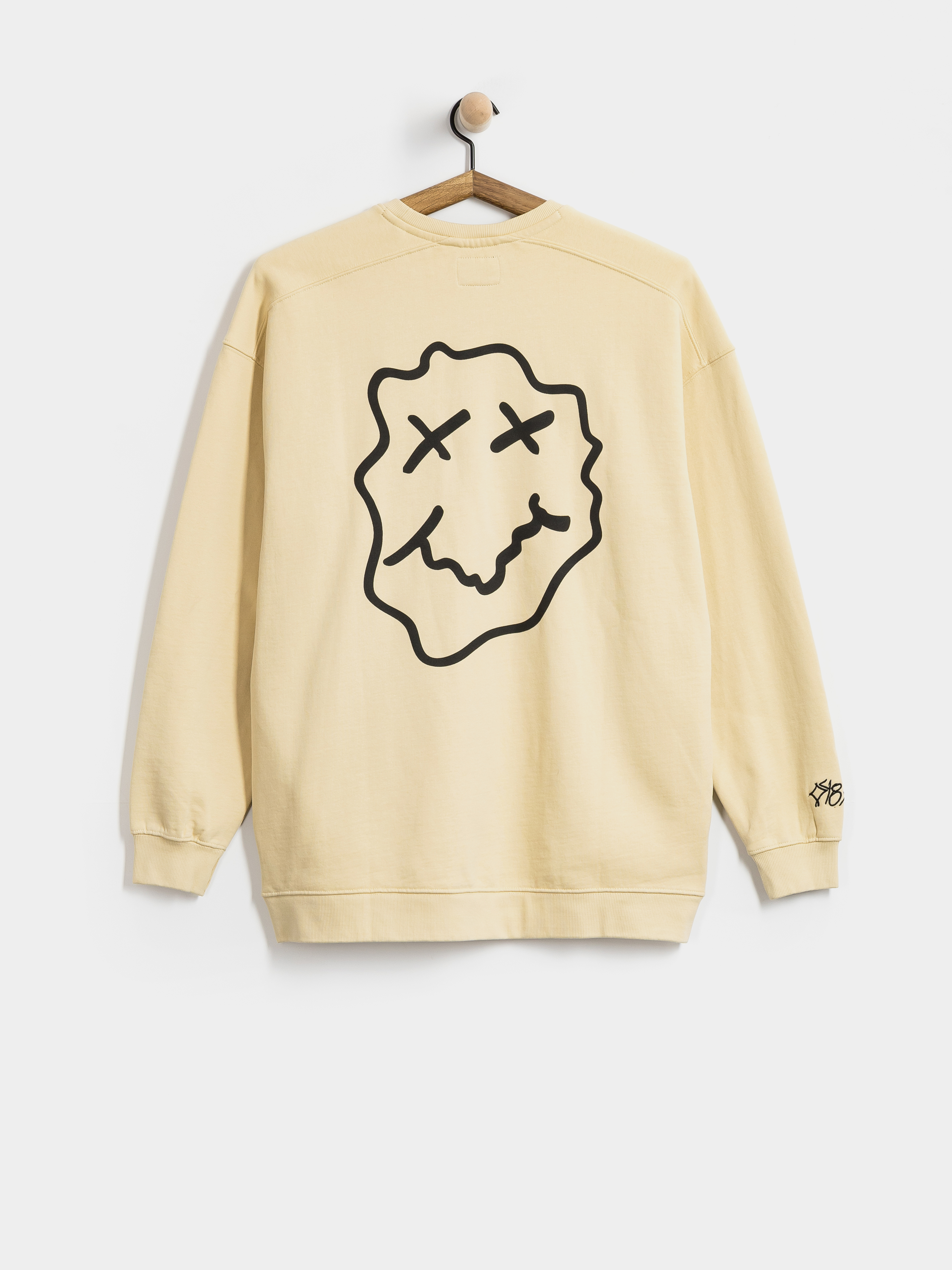 Pulóver Hurley Smile Crew (cream)