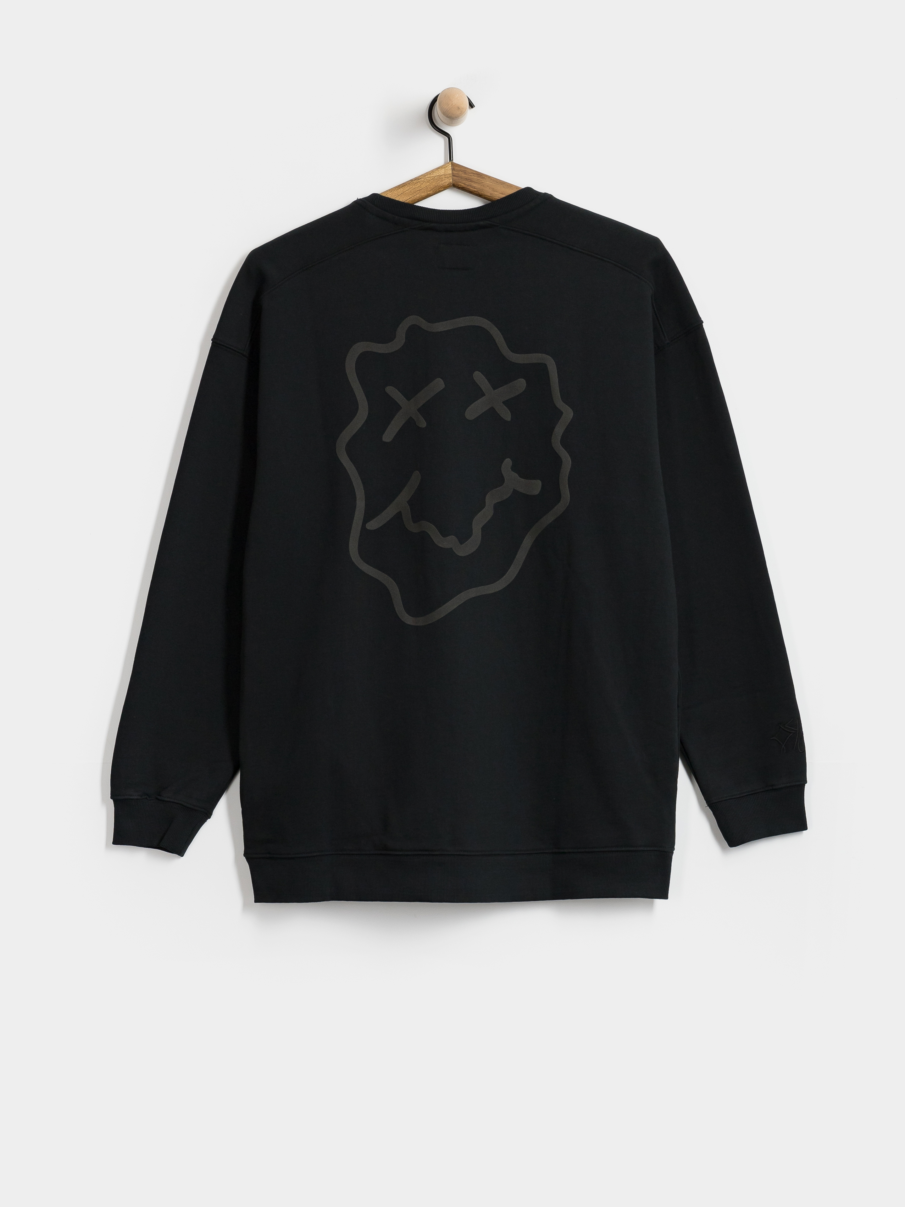 Pulóver Hurley Smile Crew (black)