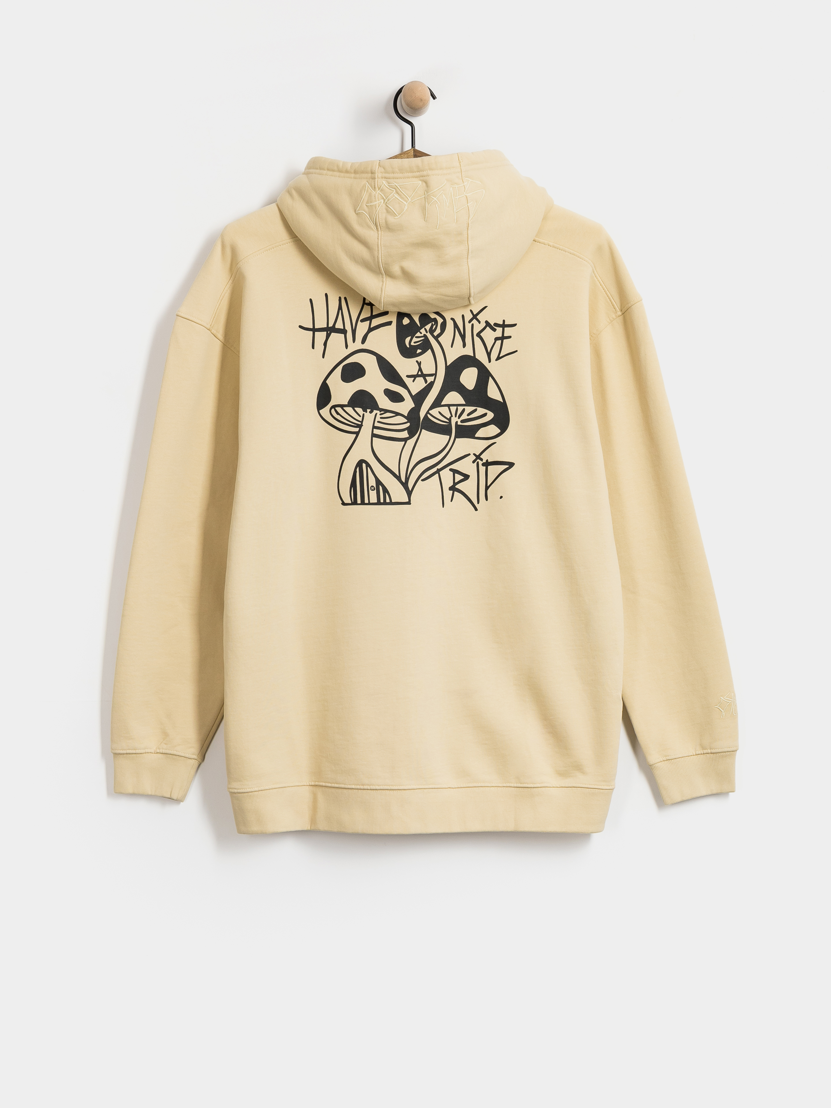 Kapucnis pulóver Hurley Trip HD (cream)