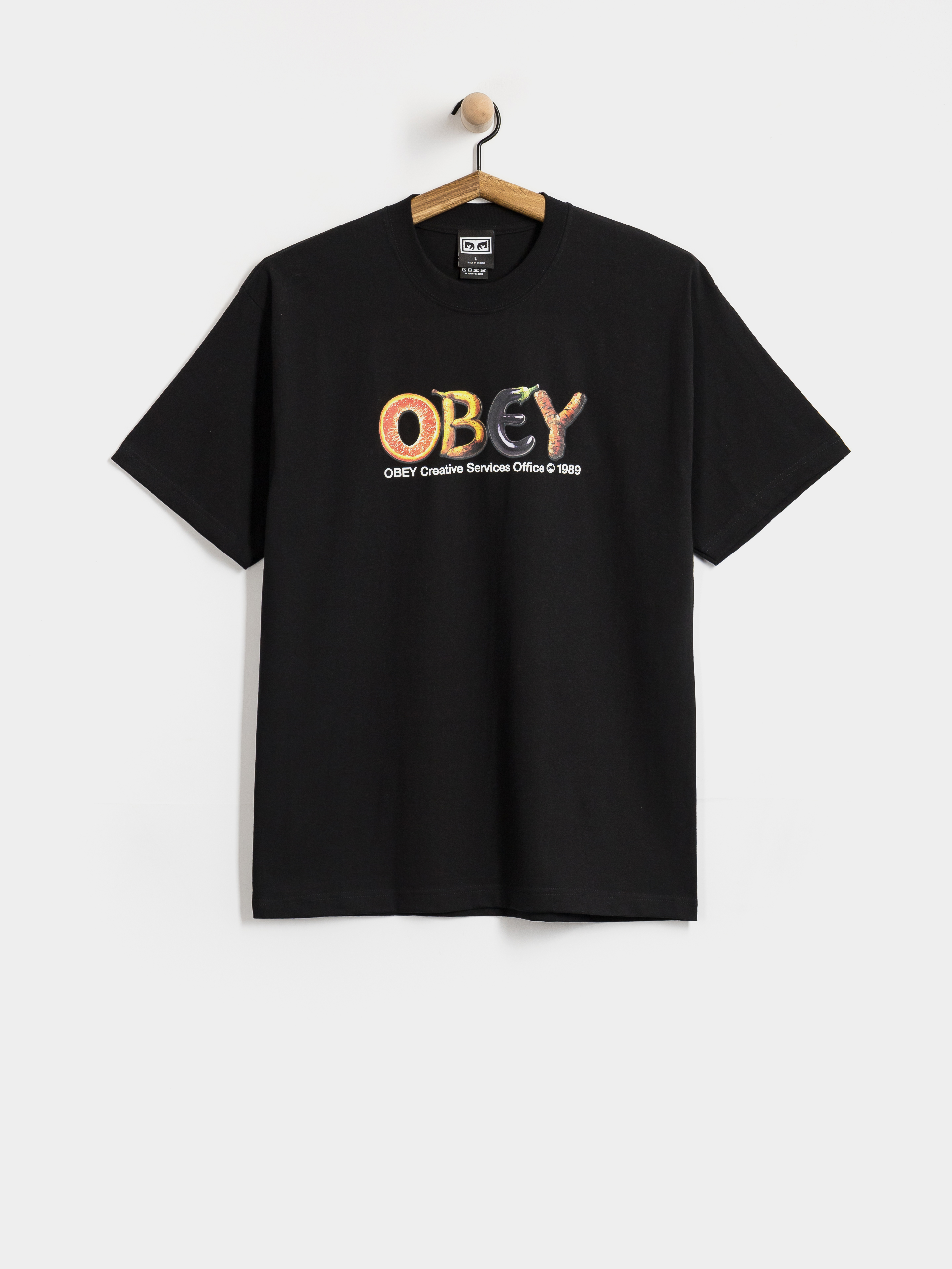 Póló OBEY Creative Services Office (black)