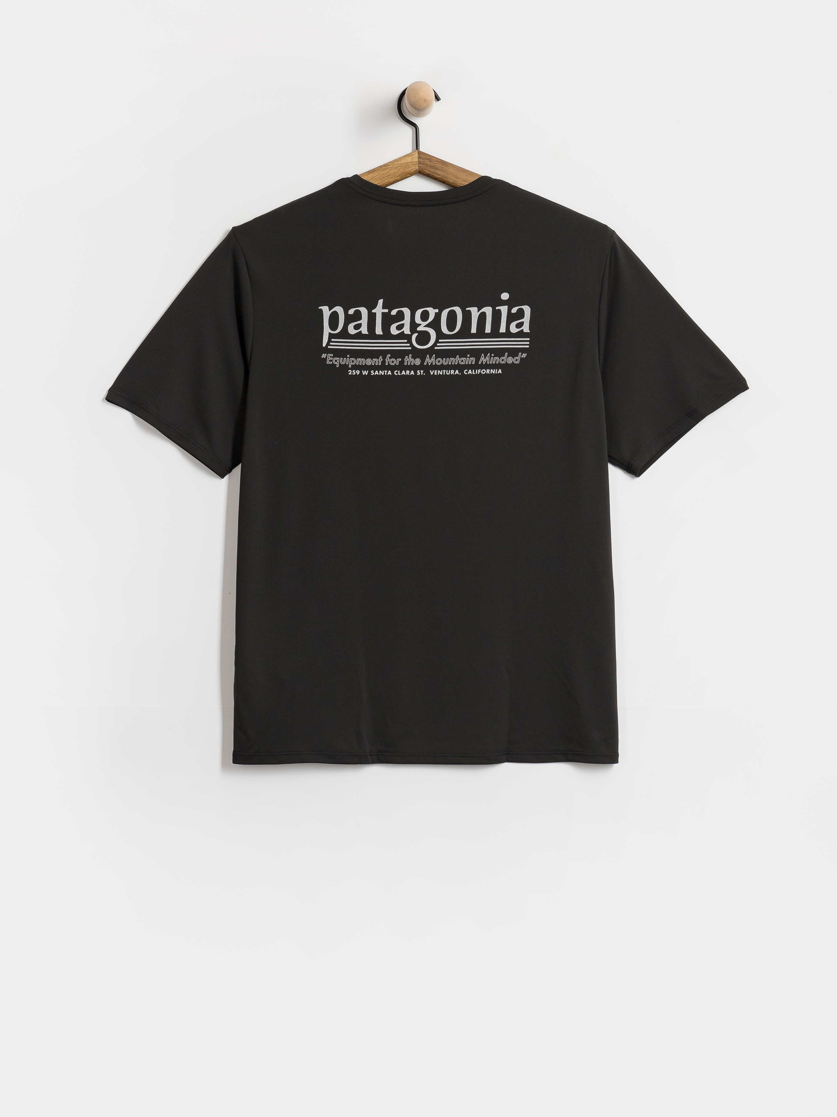 Póló Patagonia Cap Cool Daily Hut Tripper (black)