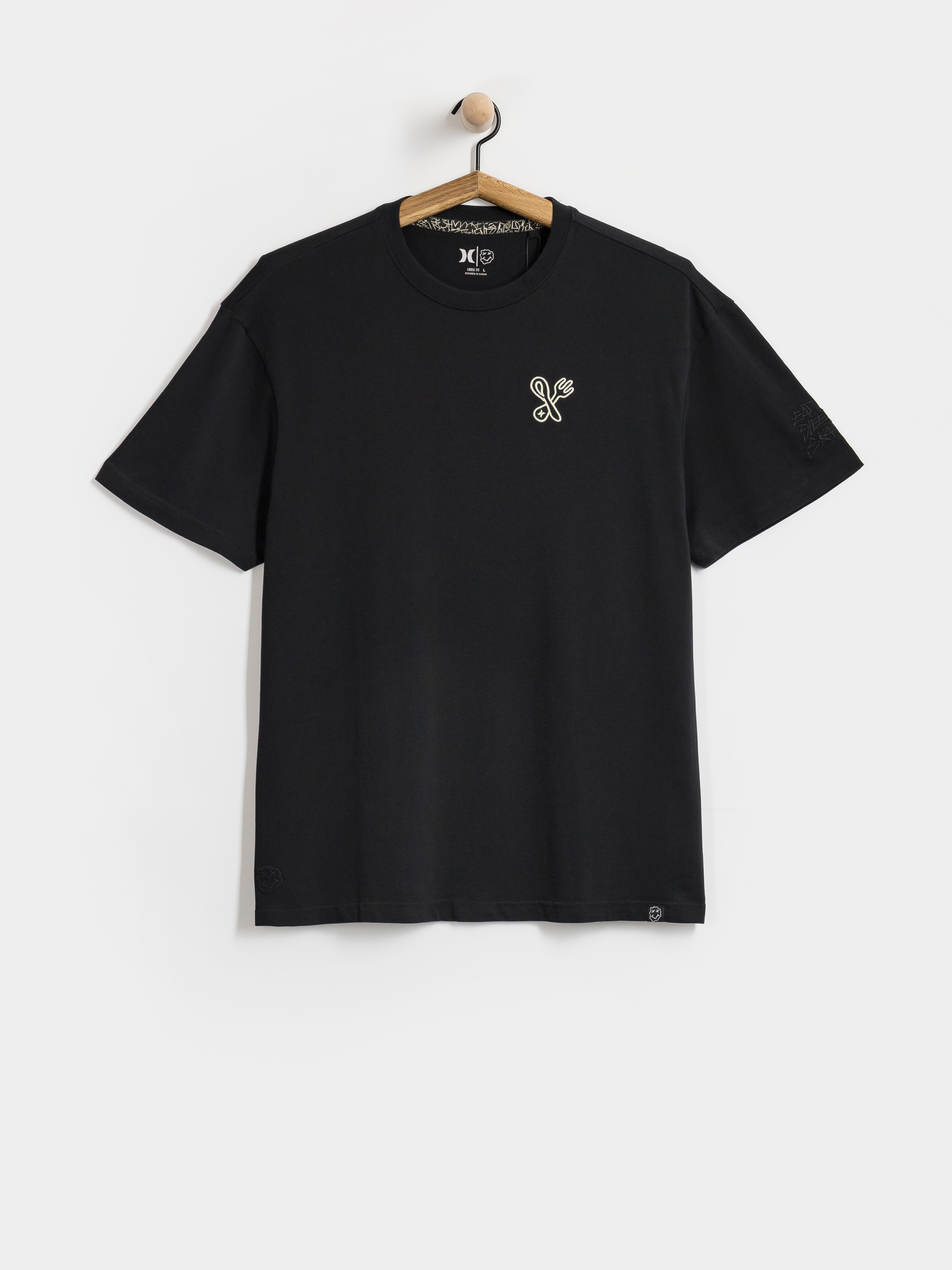 Póló Hurley Pasta (black)