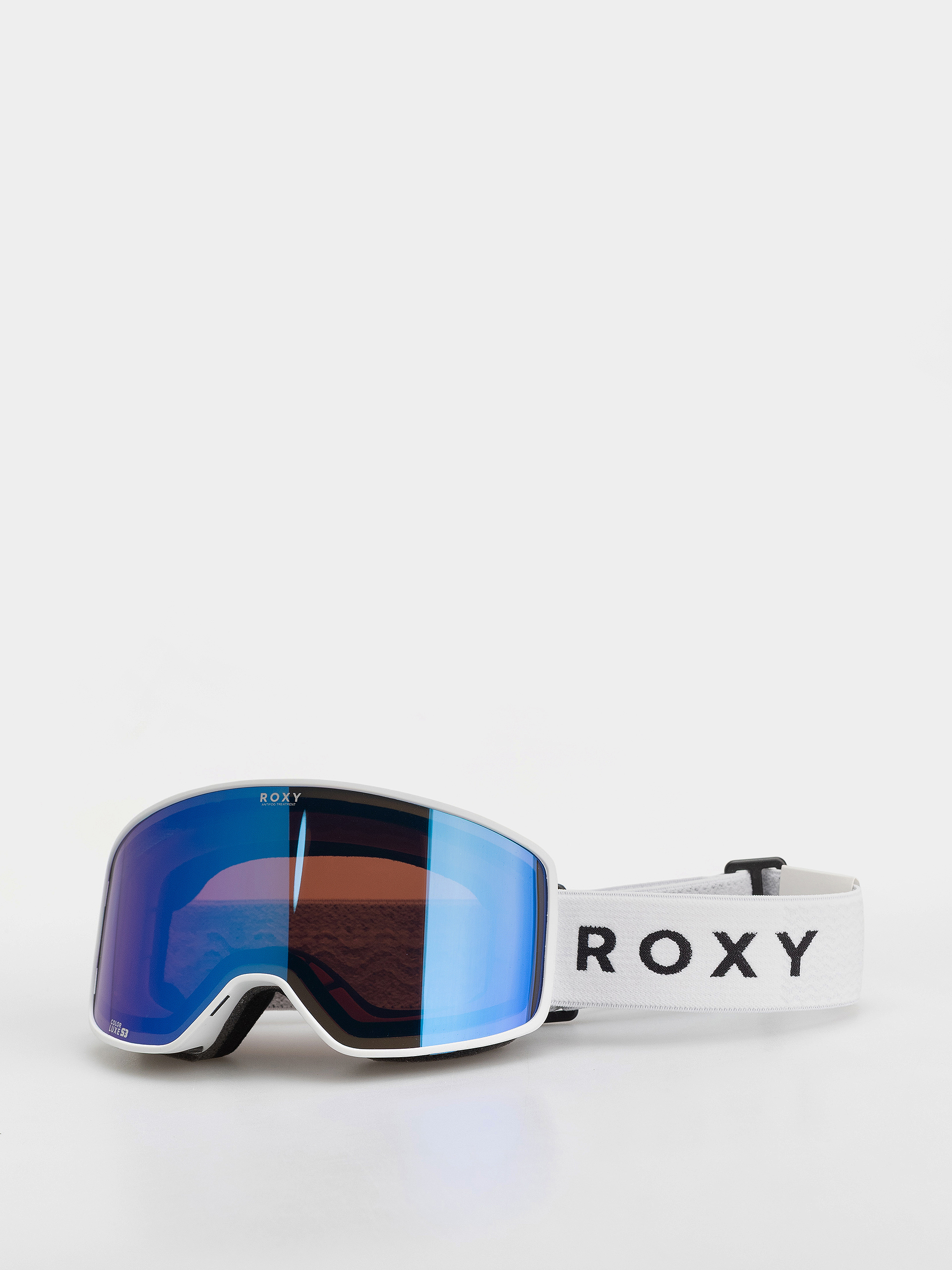 Snowboard szemu00fcveg Roxy Storm Wmn (white/clux ml blue)
