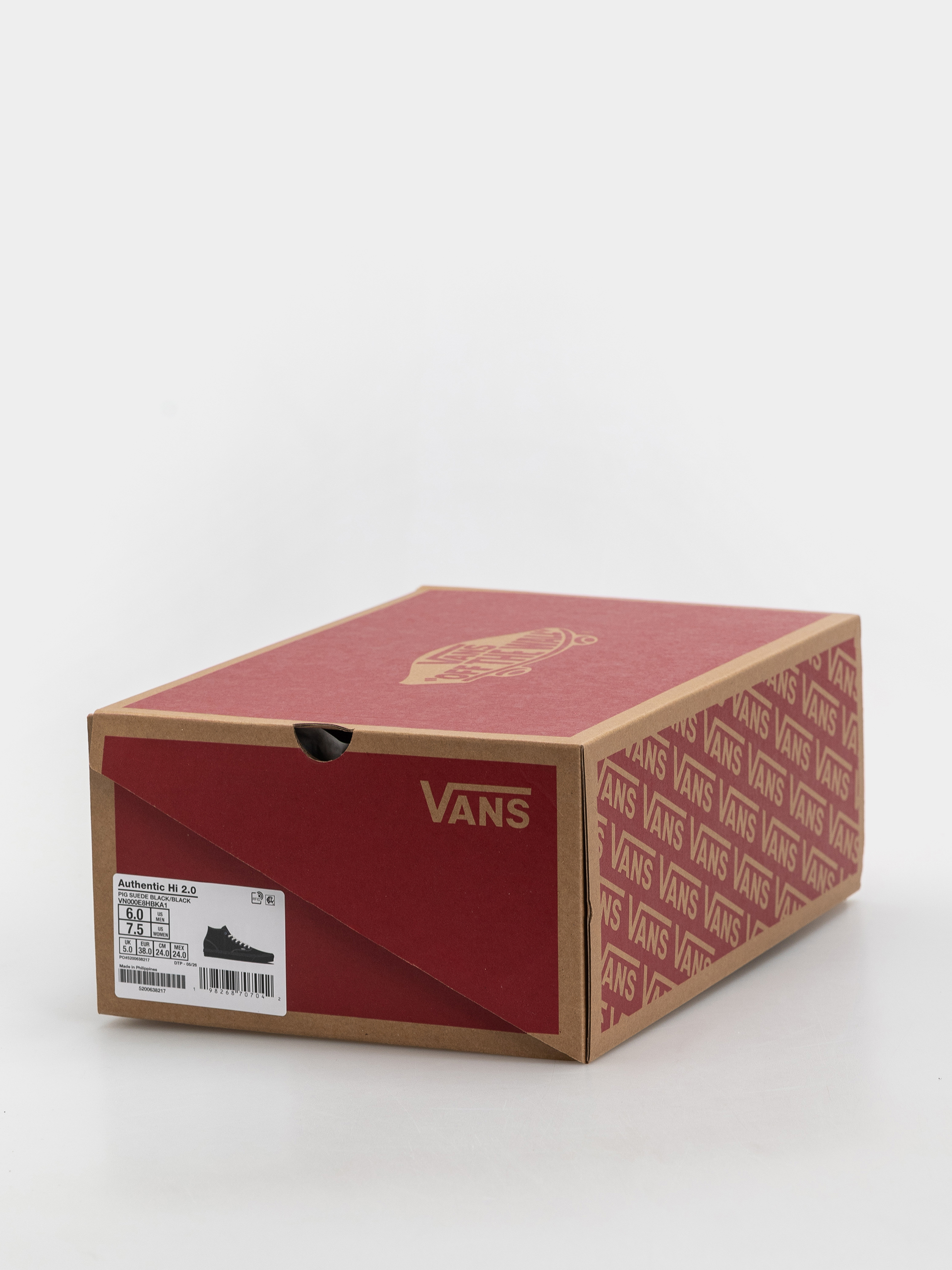 Vans Authentic Hi 2.0 Cipők (black/black)