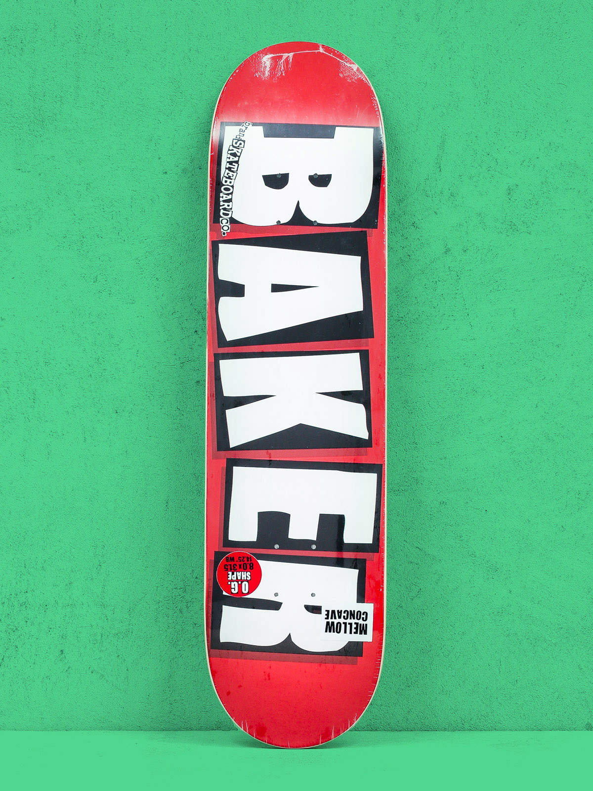 Deszka Baker Brand Logo (white)