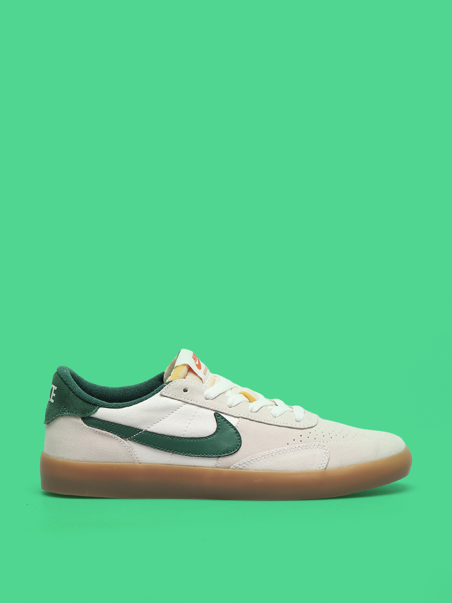 Nike SB Heritage Vulc Cipu0151k (sail/gorge green sail safety orange)