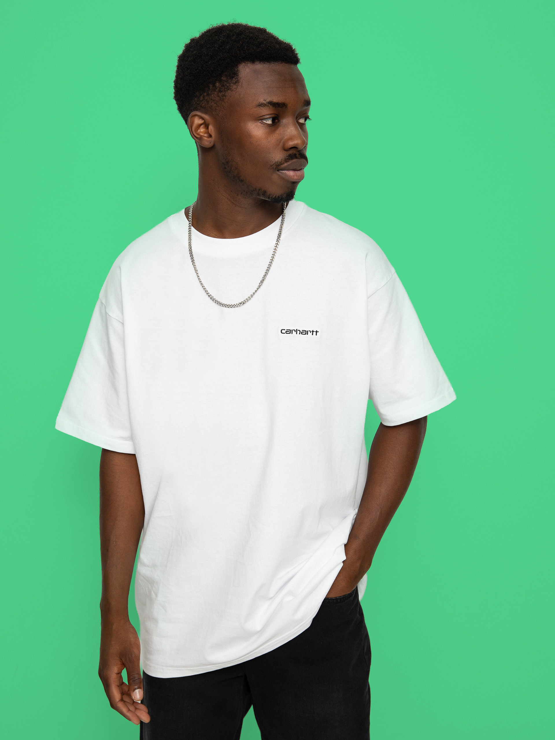 Carhartt WIP Script Embroidery póló