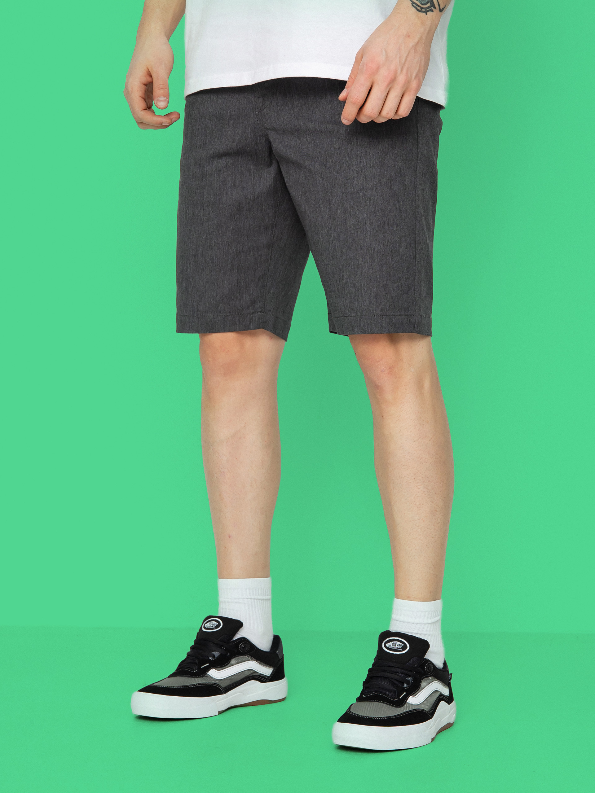 Volcom Frckn Mdn Strch 21 Rövidnadrág (charcoal heather)