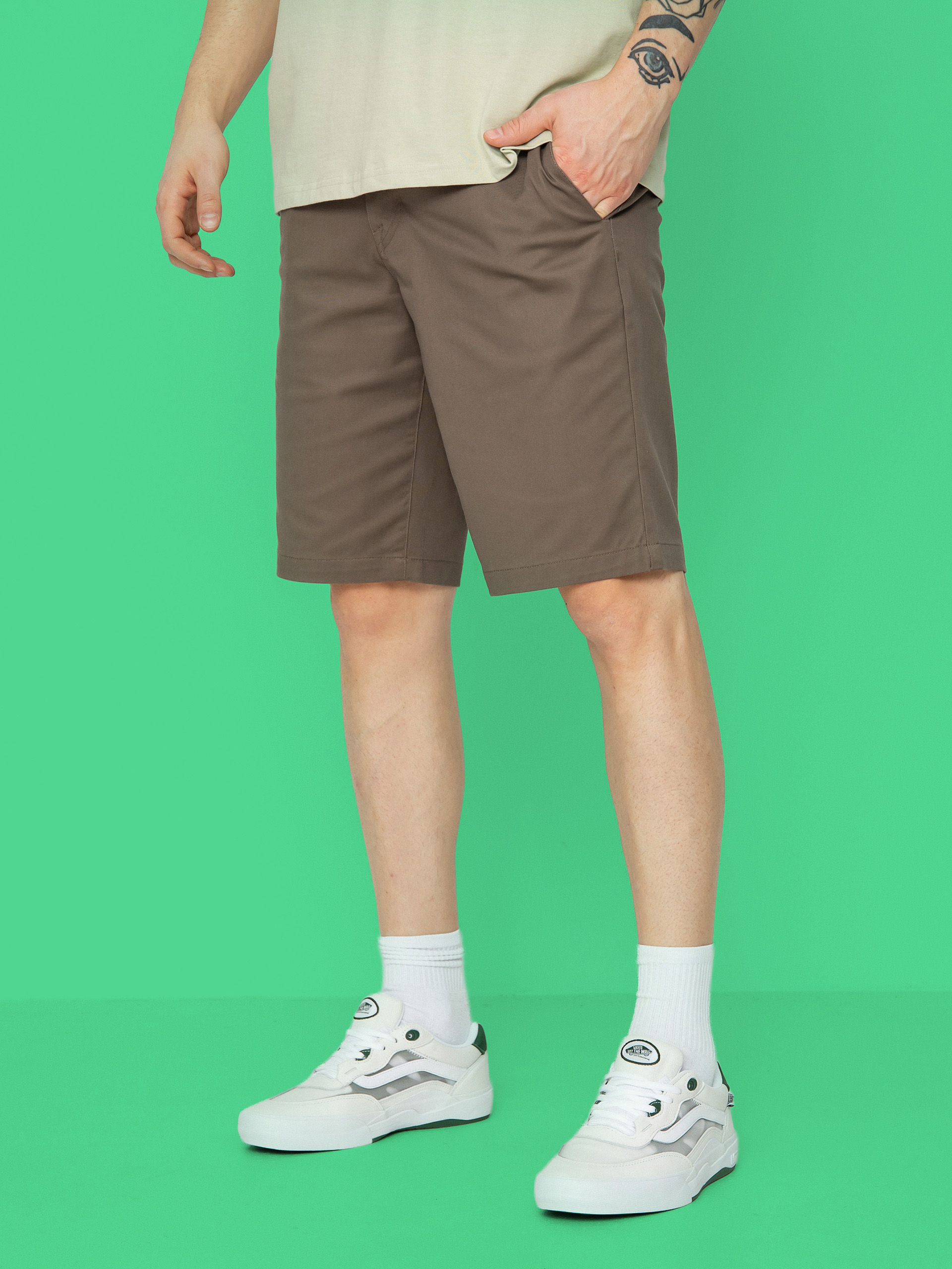 Volcom Frckn Mdn Strch 21 Rövidnadrág (mushroom)