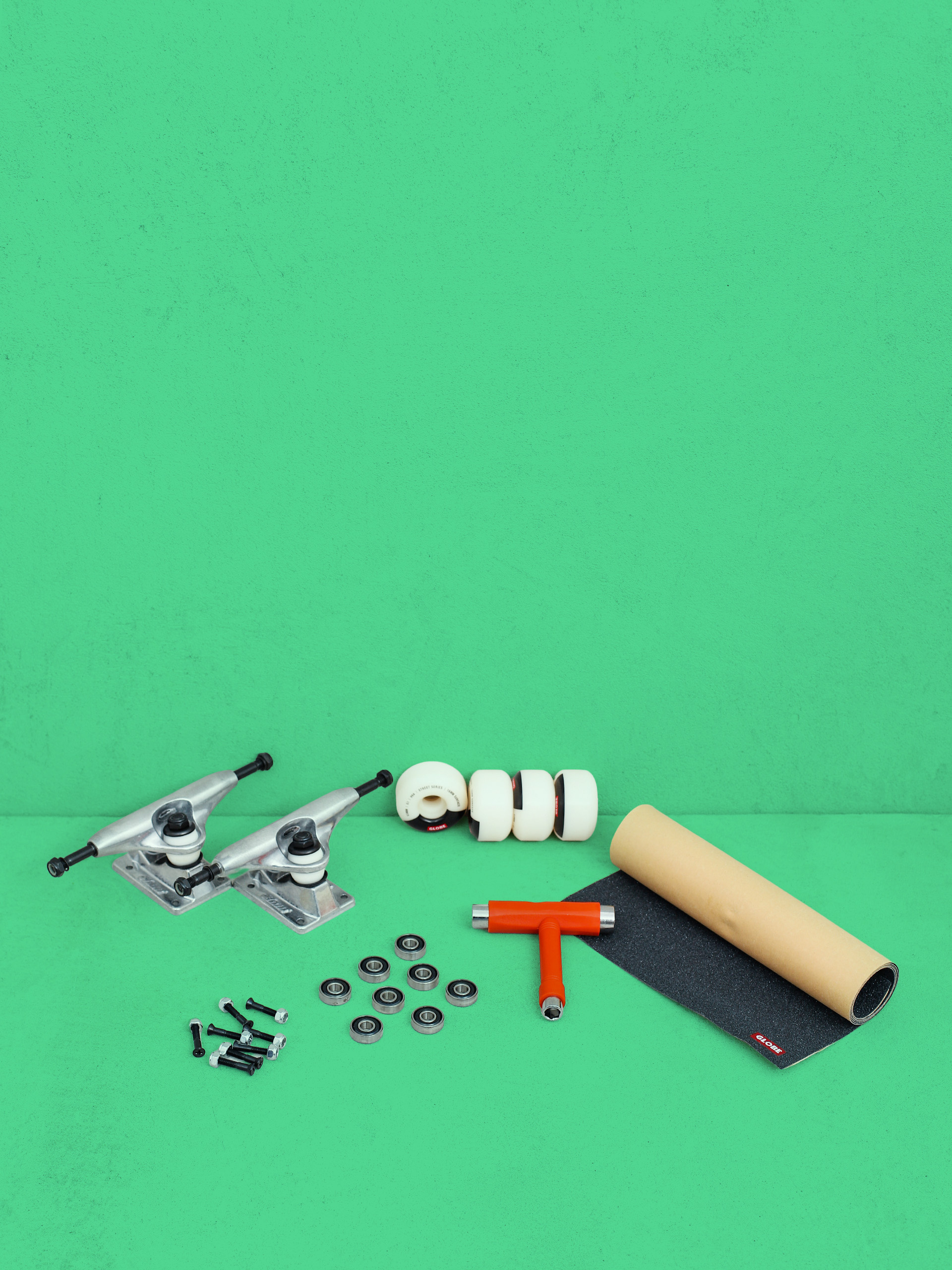 Globe Everything But The Deck Kit (raw finish)
