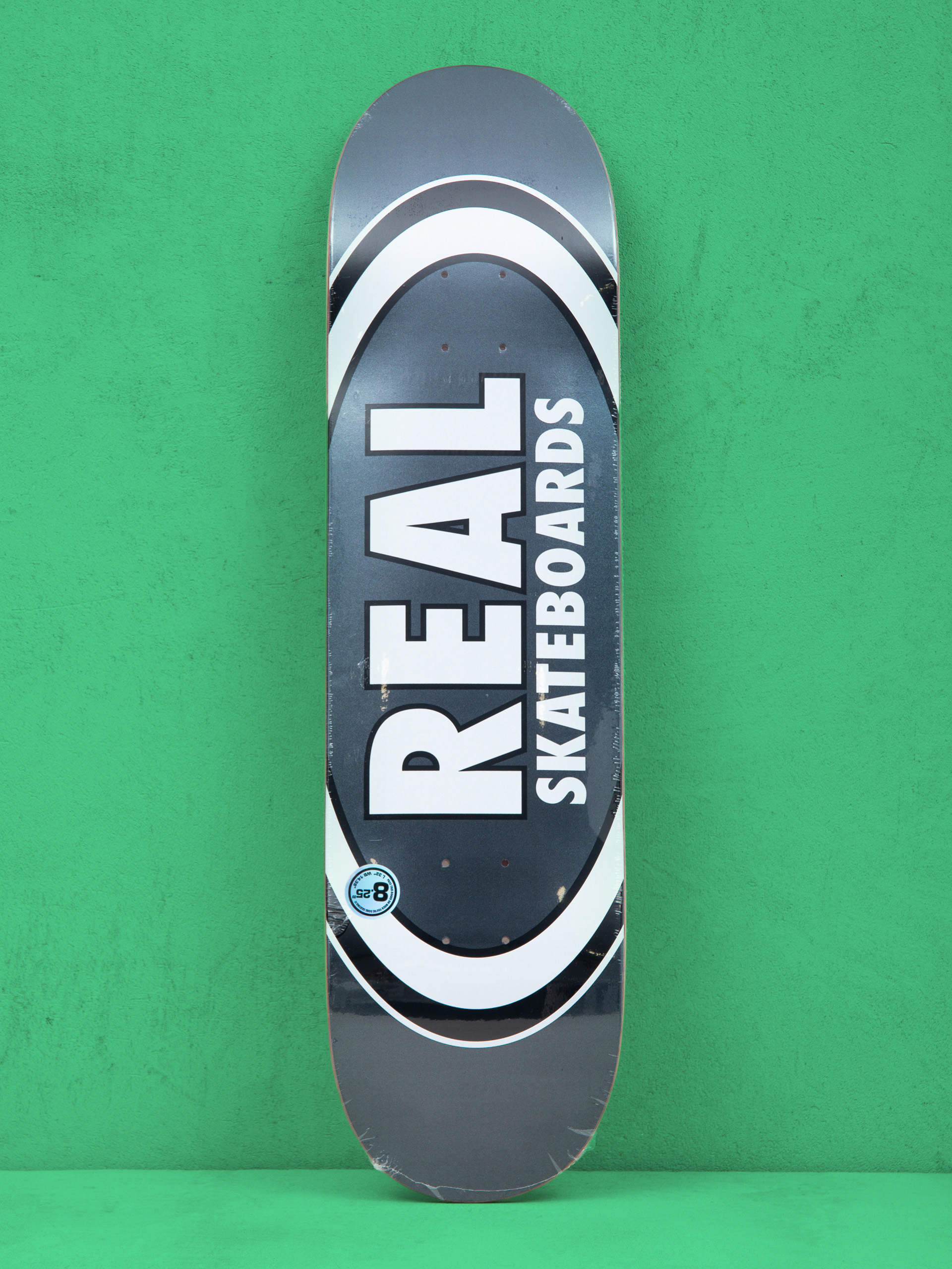 Real Classic Oval Gu00f6rdeszka lap (black/white)