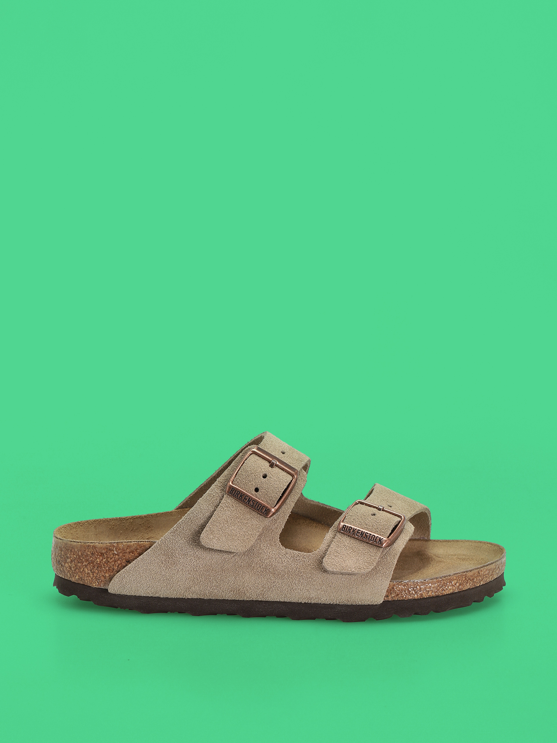 Birkenstock Arizona Suede Leather Narrow Wmn Flip-flop papucsok