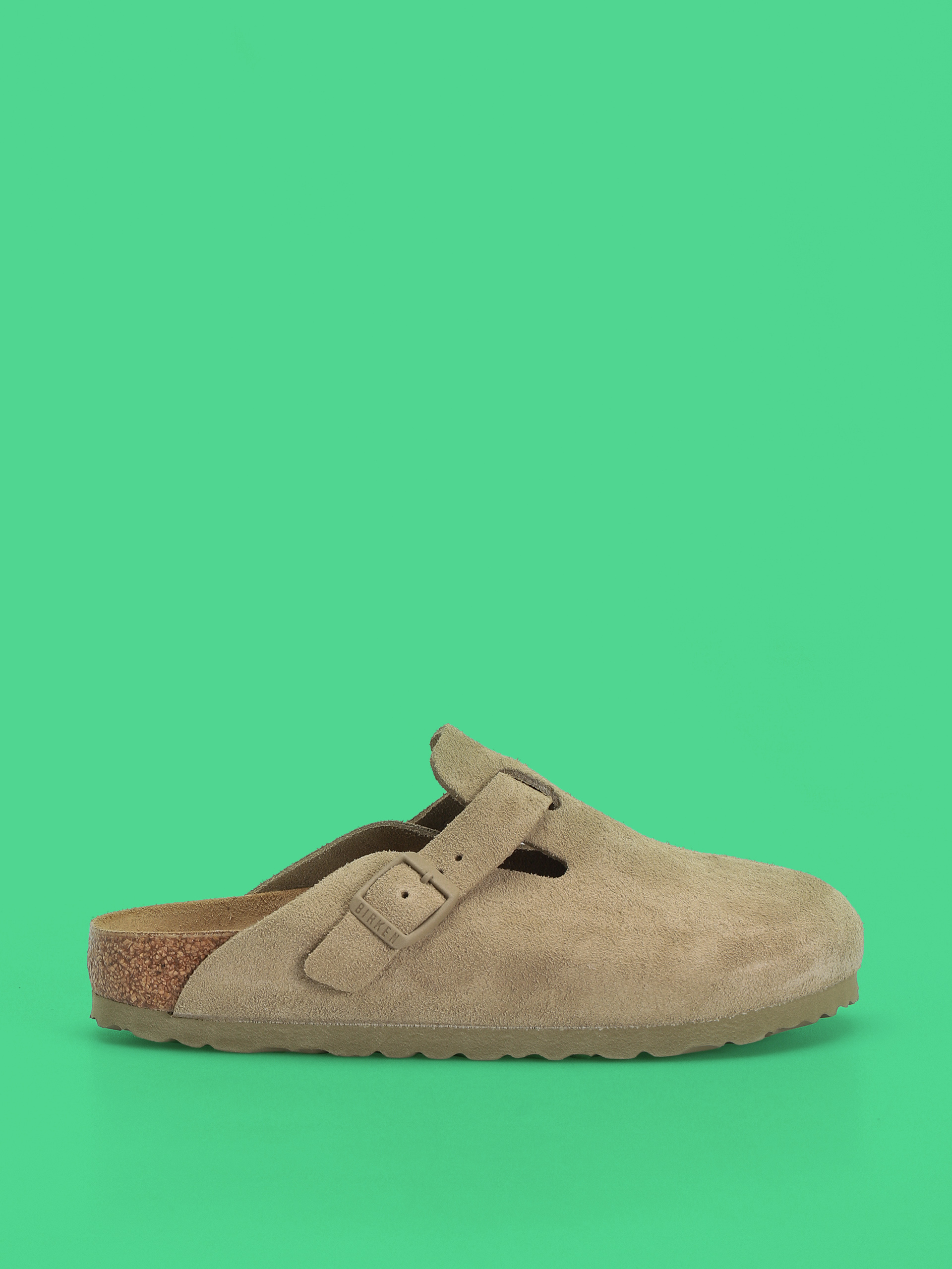 Birkenstock Boston Suede Leather Narrow Wmn Flip-flop papucsok