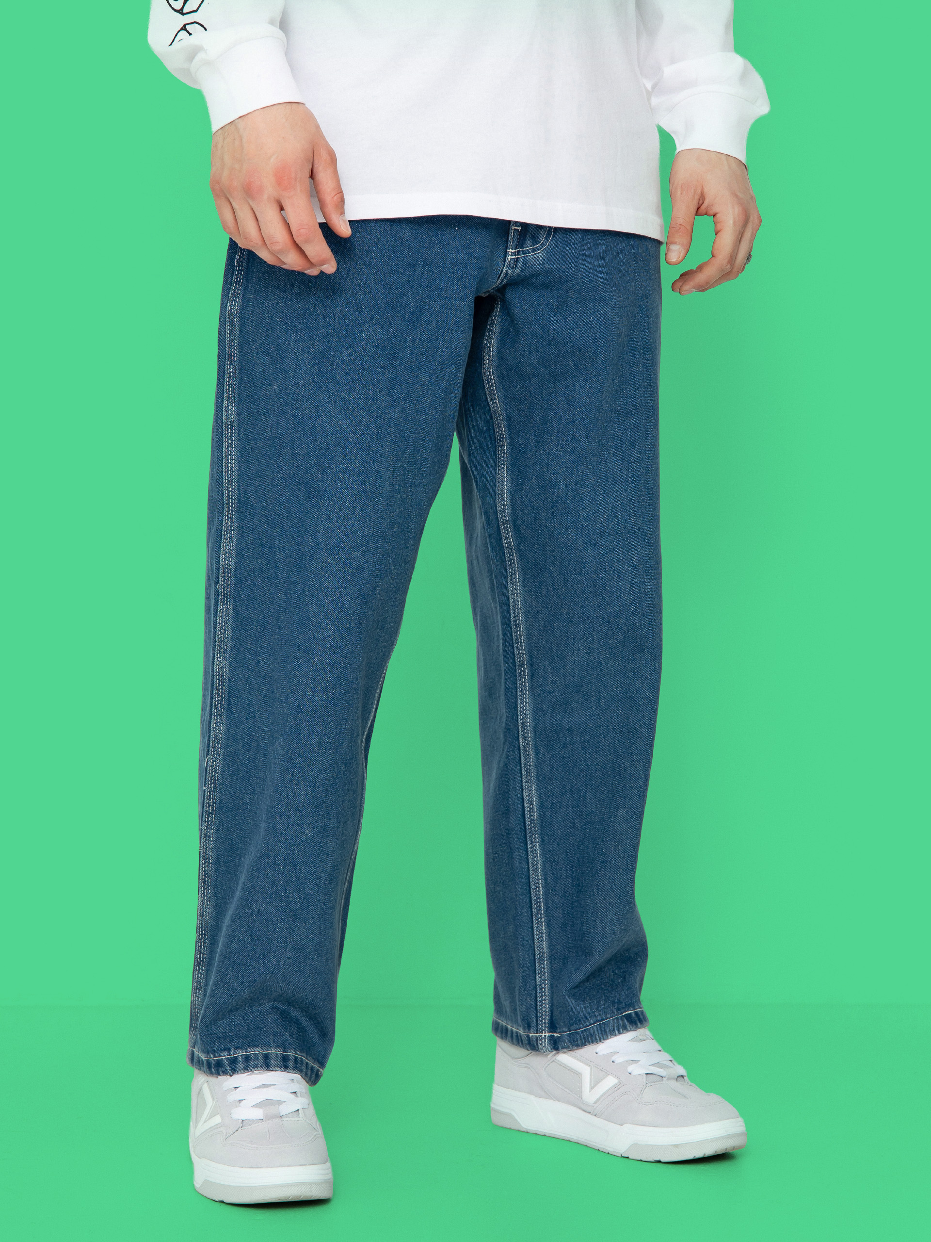 Vans Skate Check 5 Loose Denim Kisnadru00e1g (vintage indigo)
