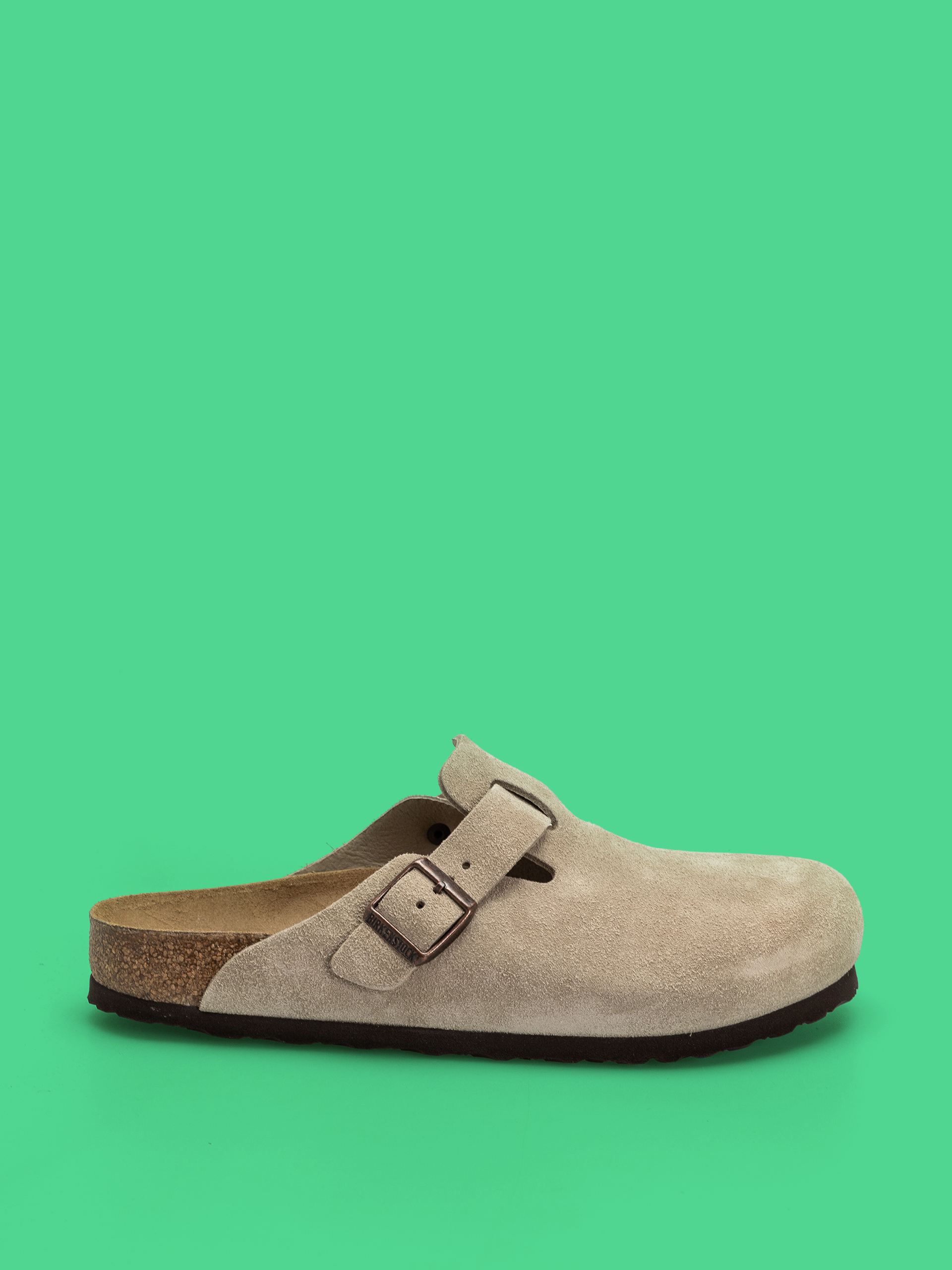 Flip-flop papucsok Birkenstock Boston Suede Leather Regular