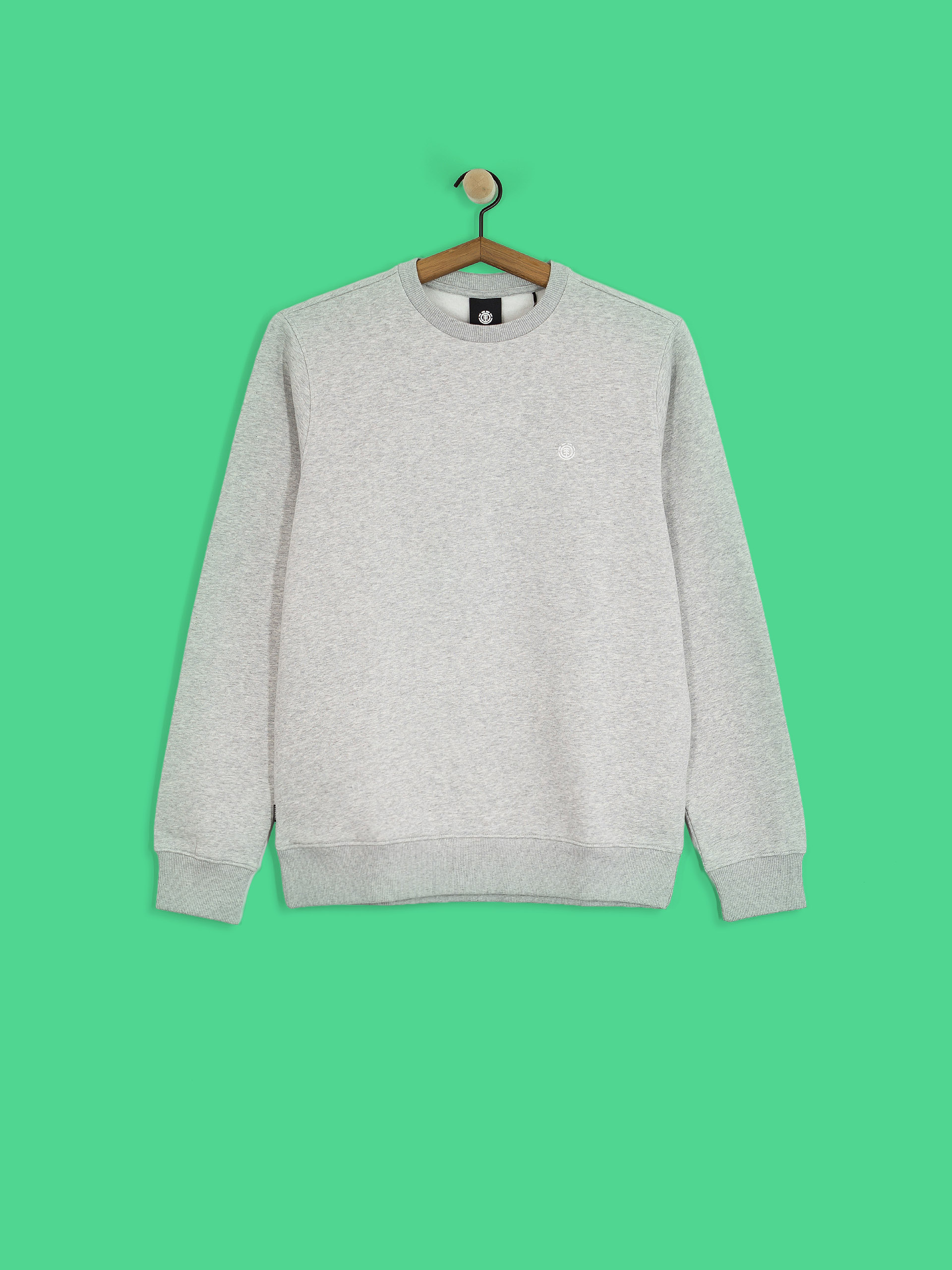 Element Icon Embroidery Cr Pulóver (mid grey heather)