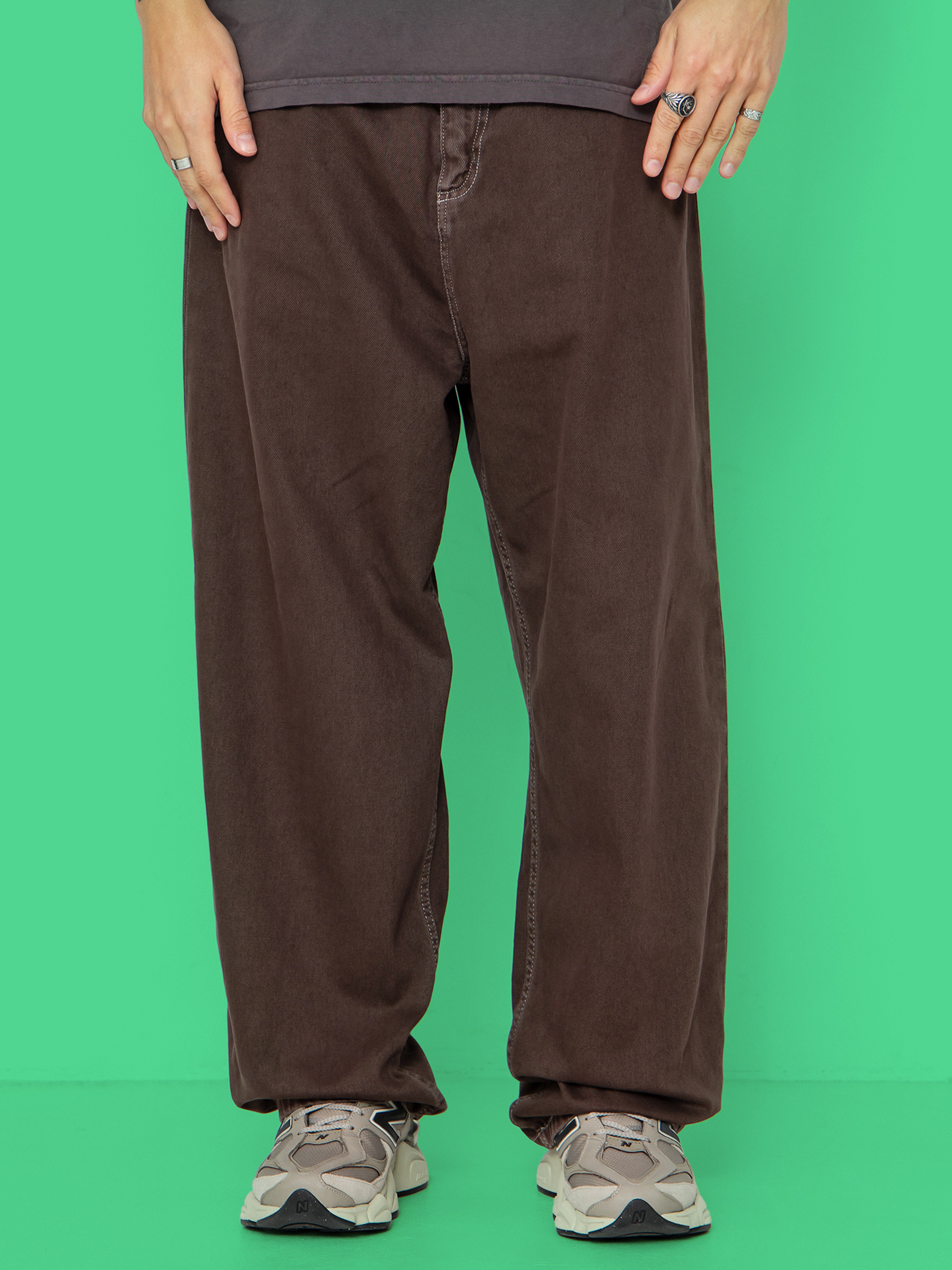 Kisnadrág Carhartt WIP Brandon (palisander/stone dyed)