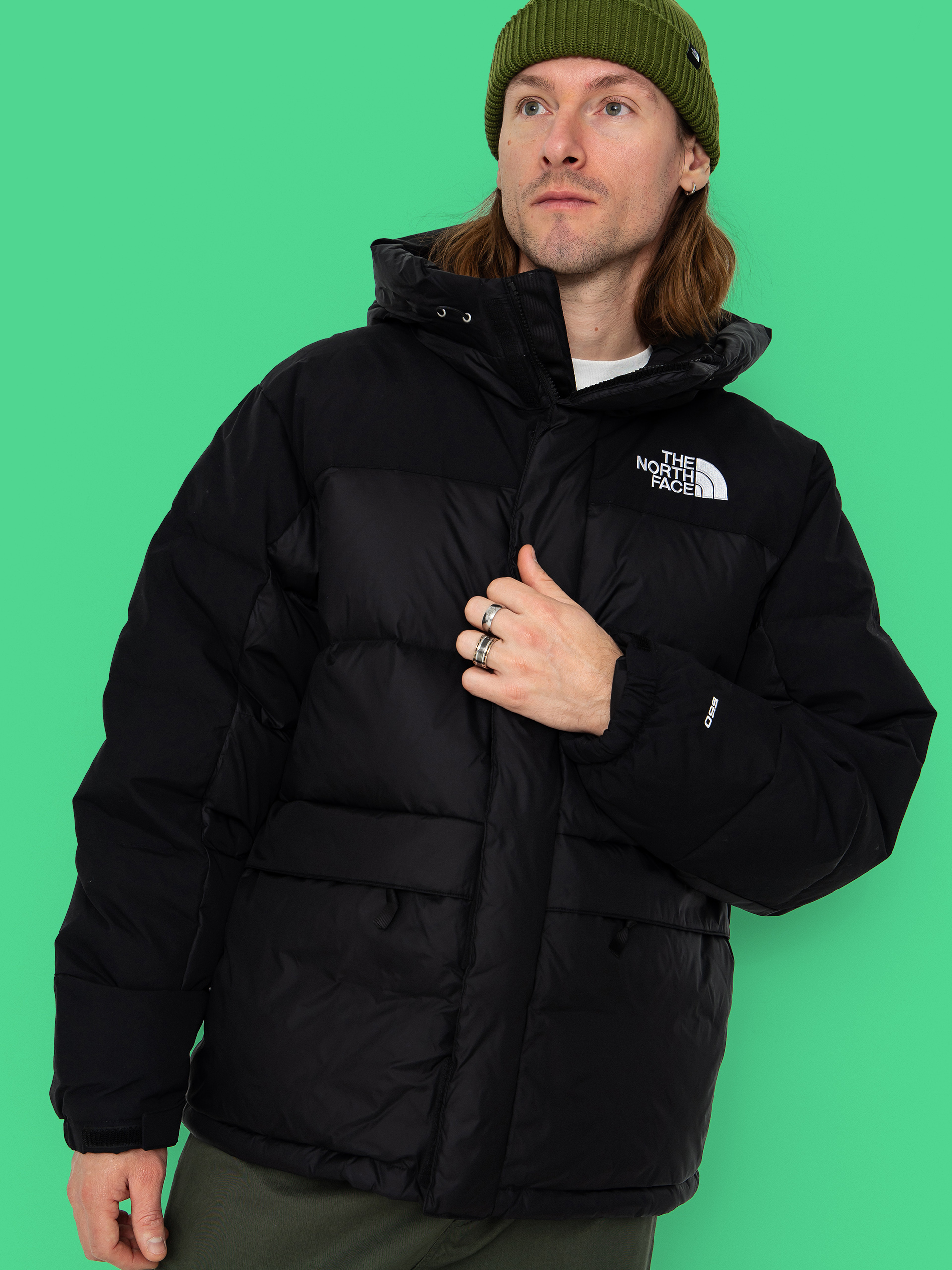 Dzseki The North Face Hmlyn Down Parka (tnf black/r)