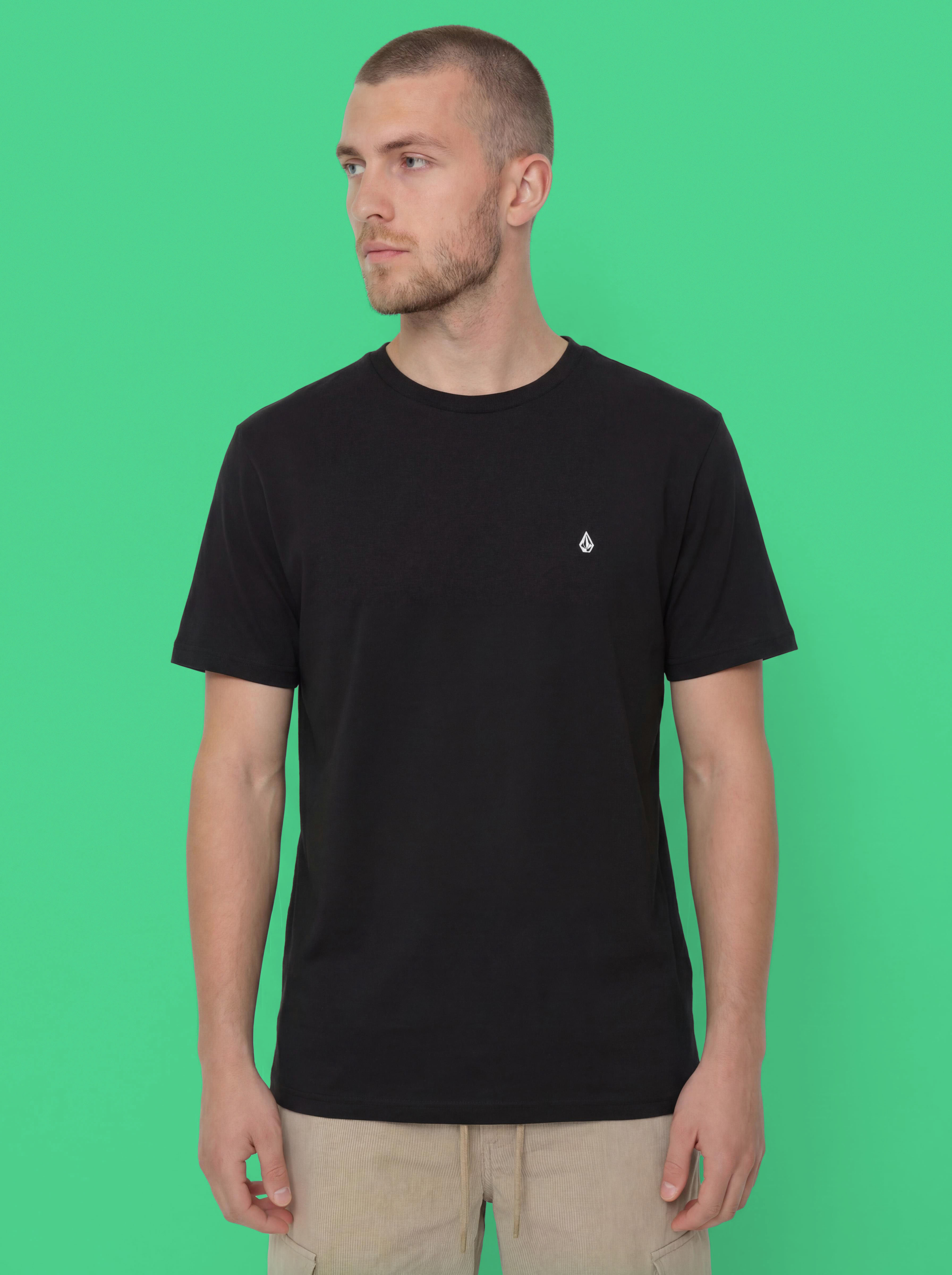Póló Volcom Stone Blanks Bsc (black)