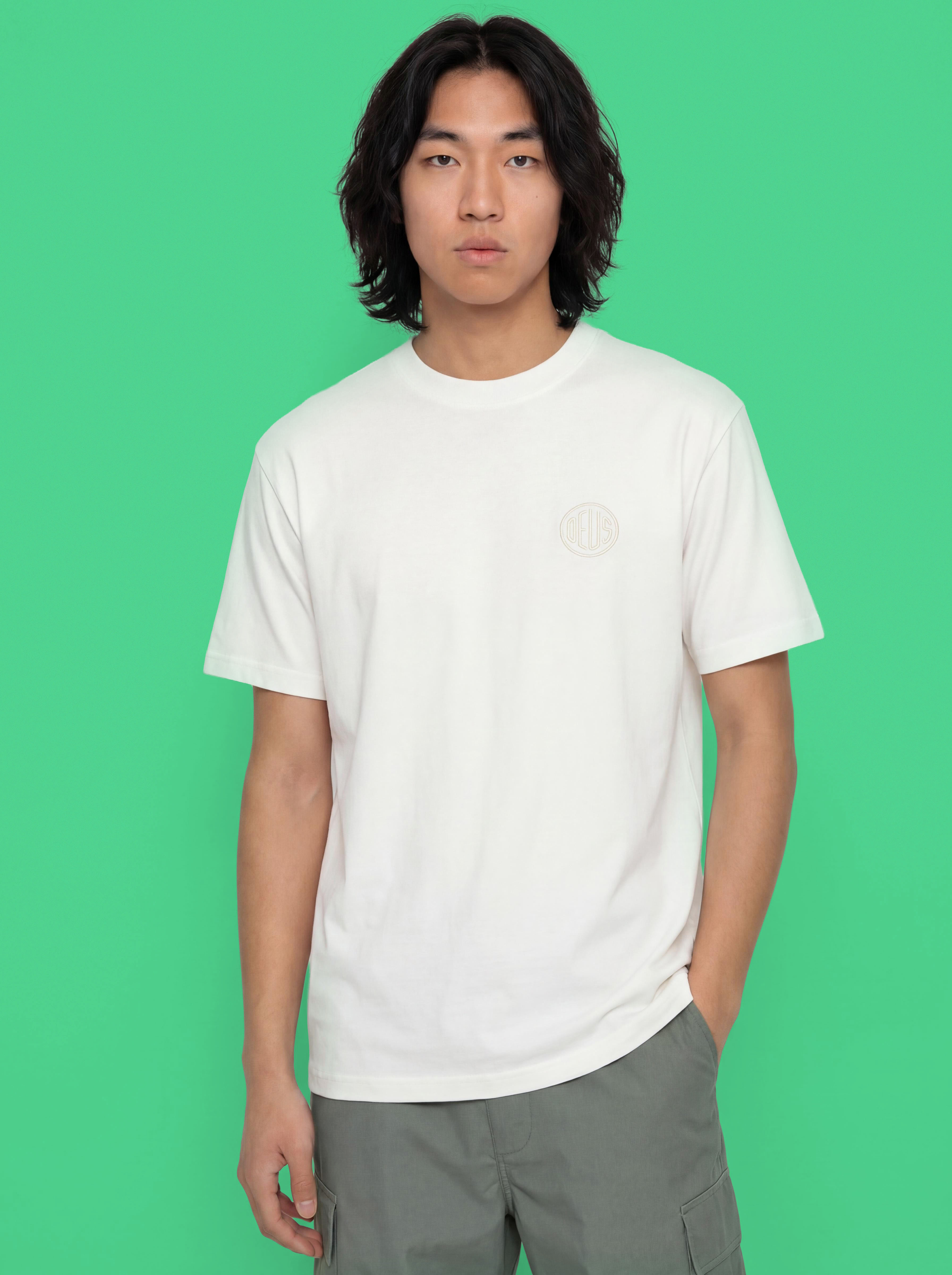 Deus Ex Machina Pill Logo Pu00f3lu00f3 (vintage white)