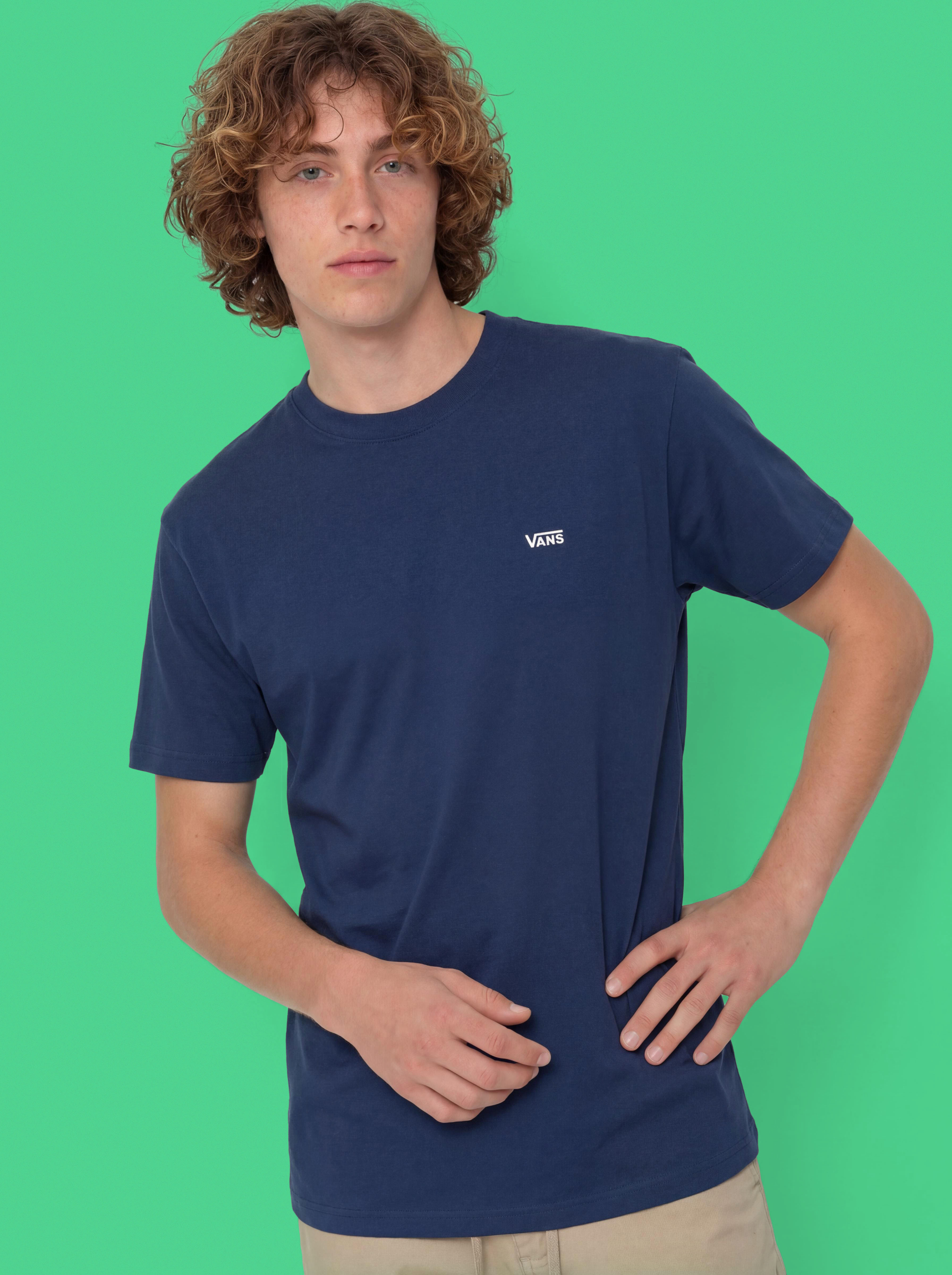 Vans Left Chest Póló (deep indigo)