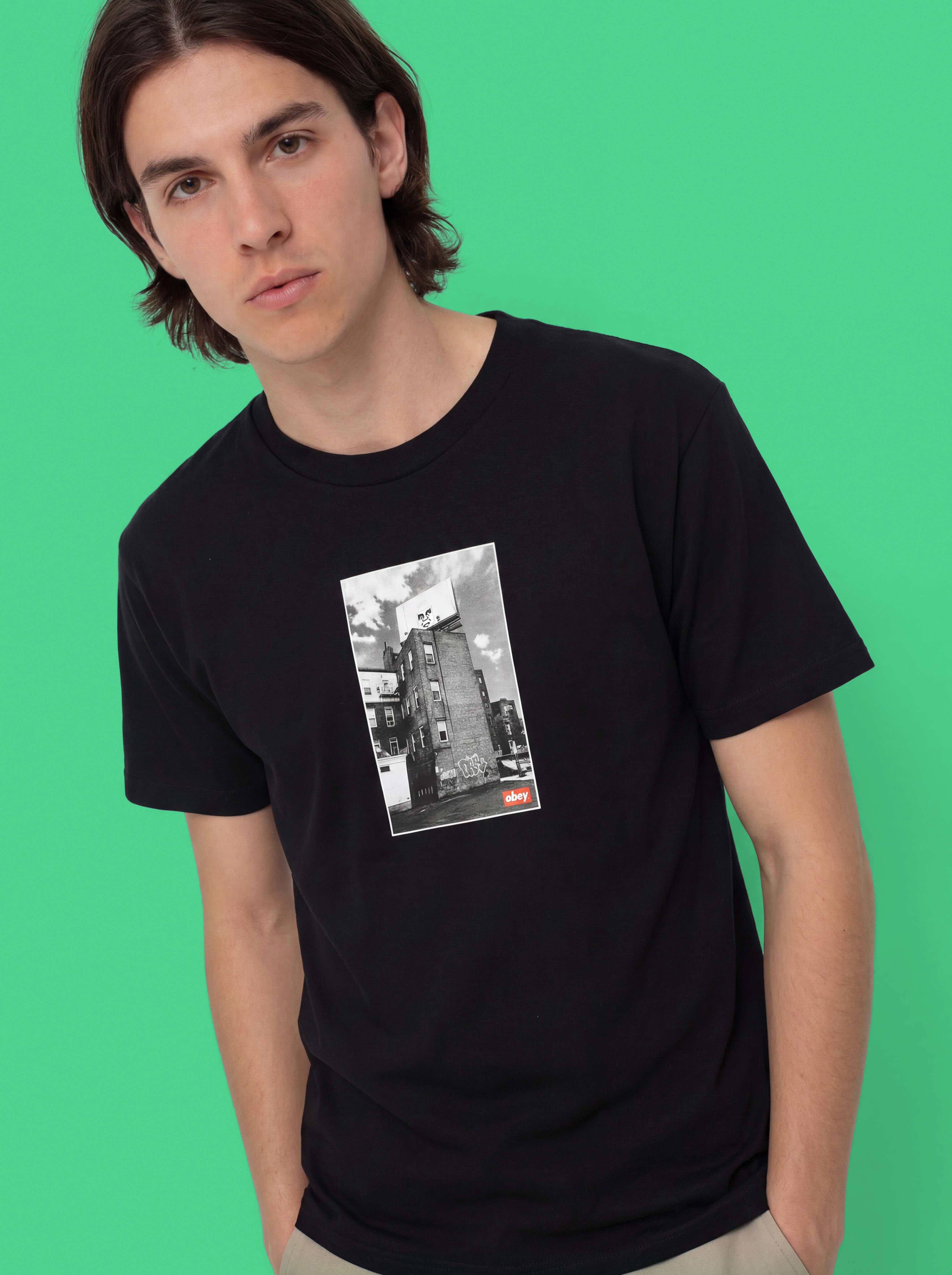 OBEY Boston Billboard Pu00f3lu00f3 (black)