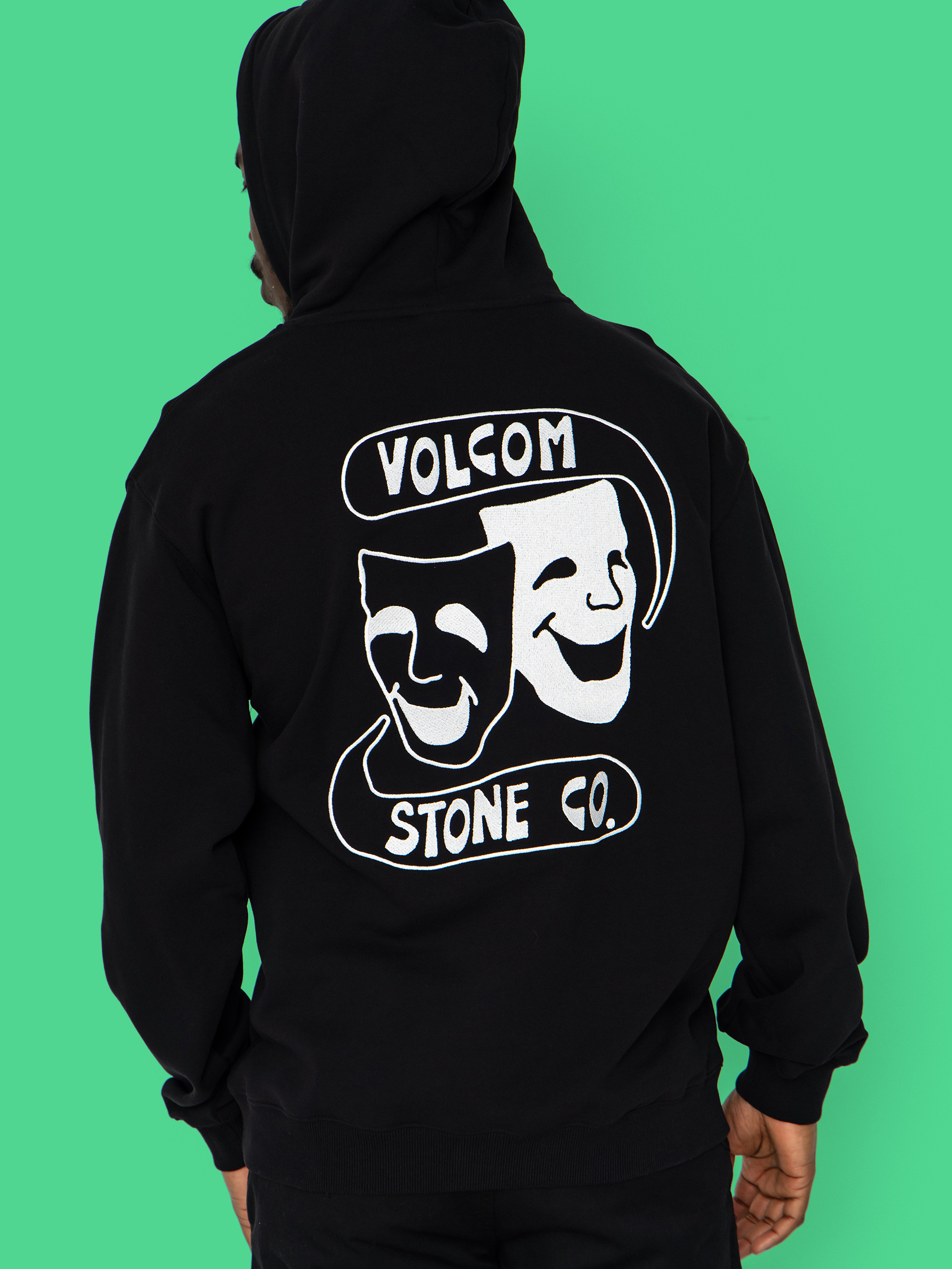 Volcom Handerry HD Kapucnis pulu00f3ver (black)