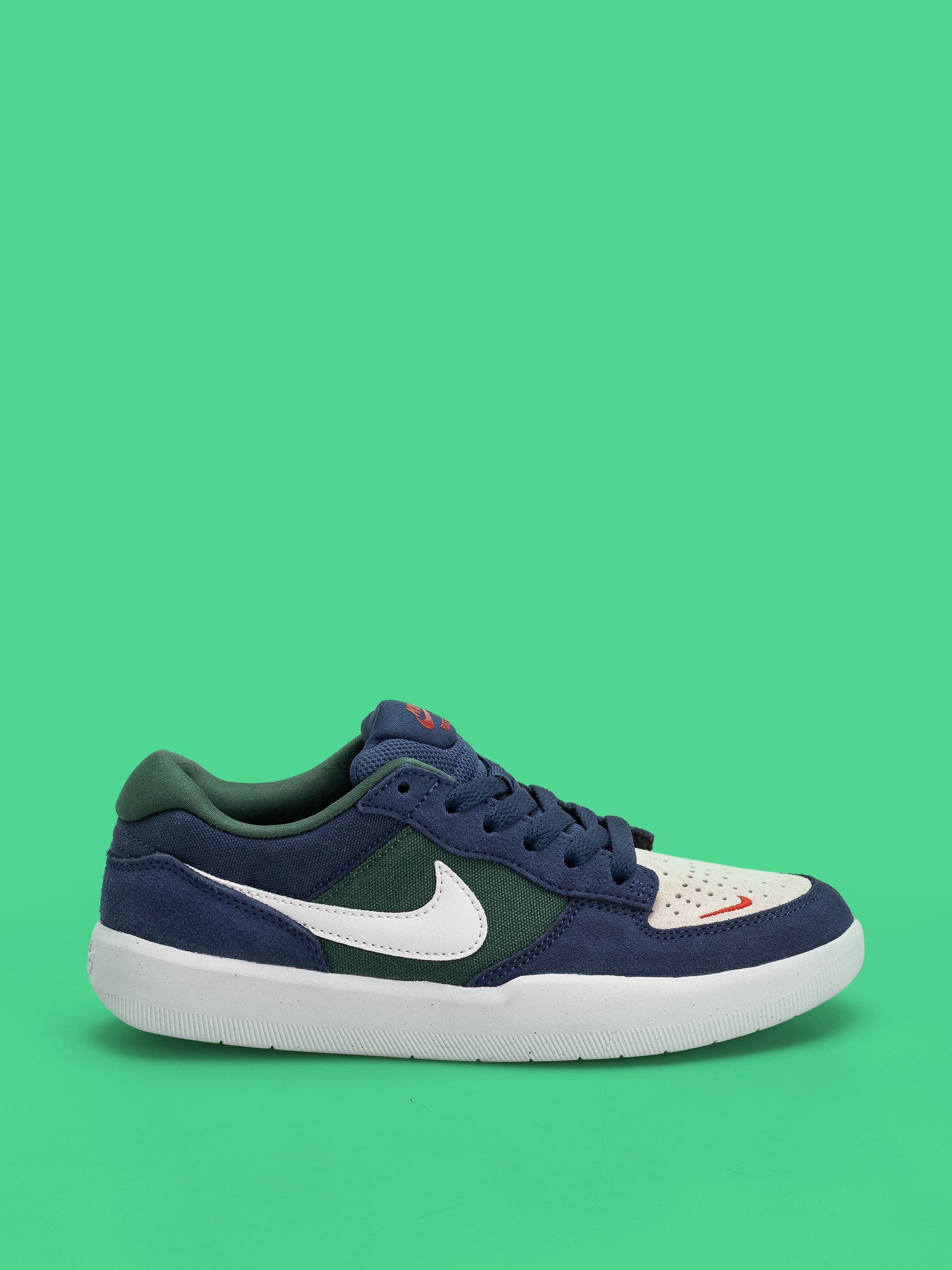 Nike SB Force 58 Cipők (navy/summit white/noble green/white)