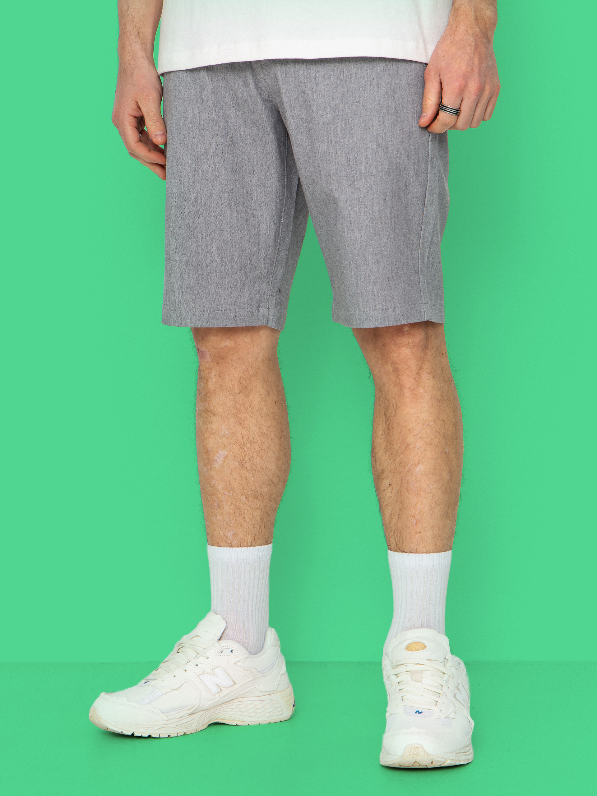 Volcom Frckn Mdn Strch 21 Rövidnadrág (grey)