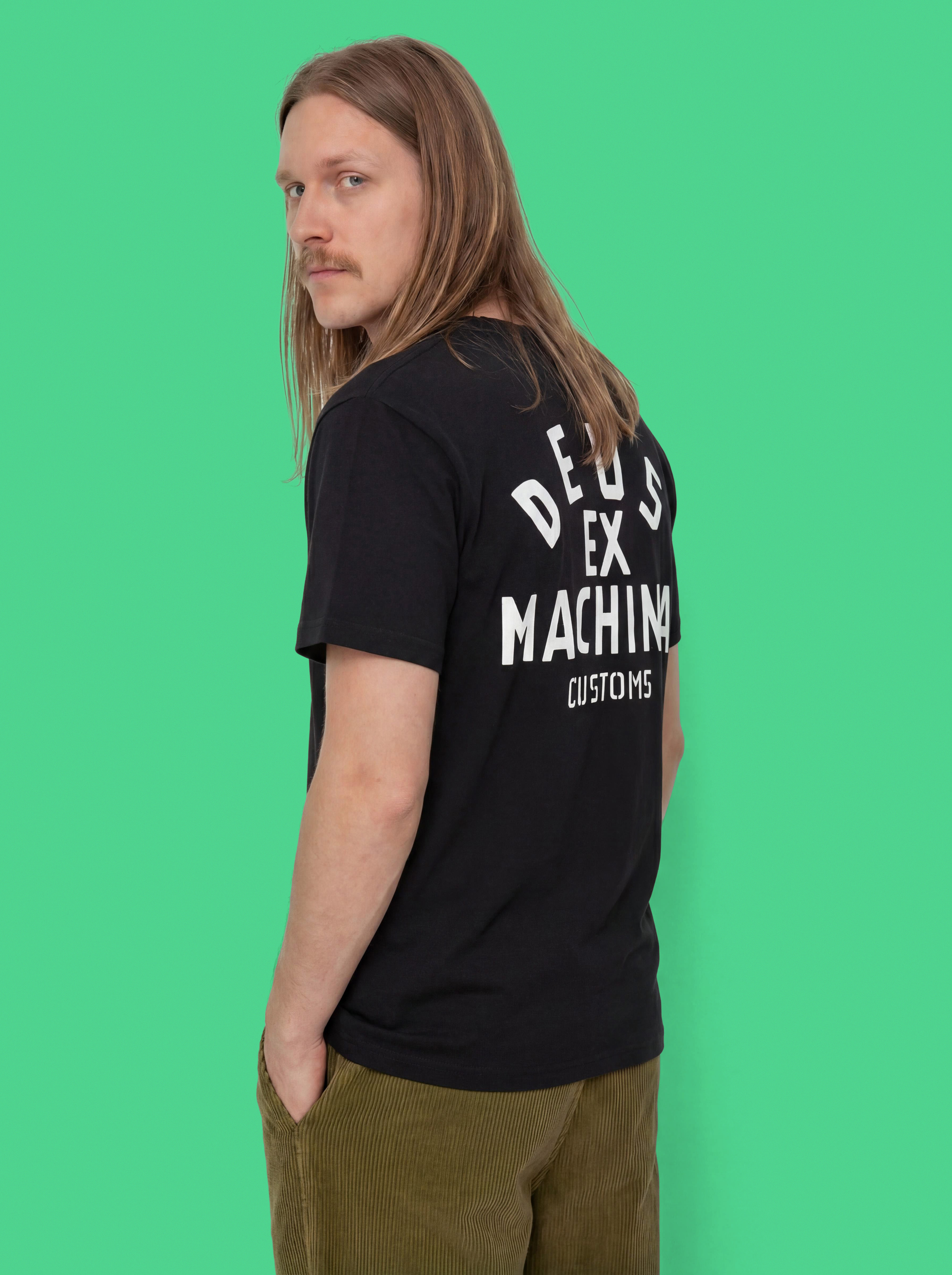 Póló Deus Ex Machina Pisstin (black)