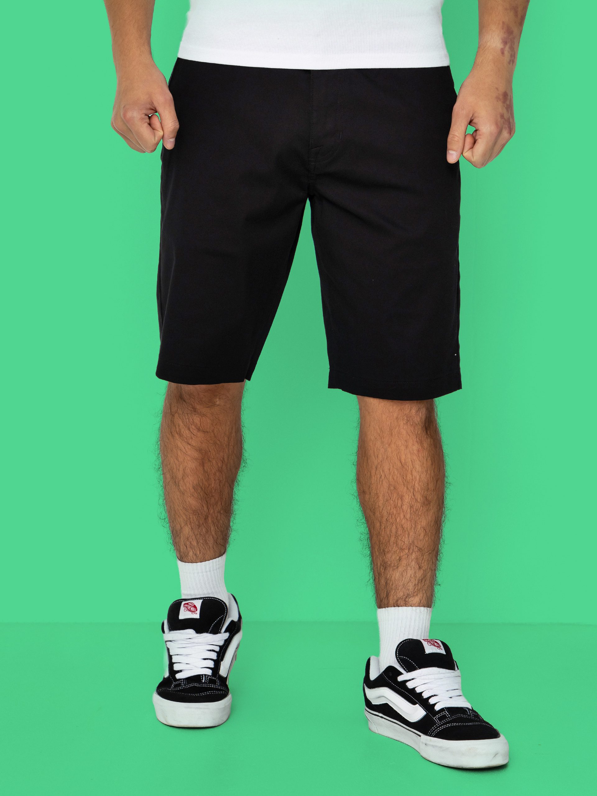 Ru00f6vidnadru00e1g Volcom Frckn Mdn Strch 21 (black)