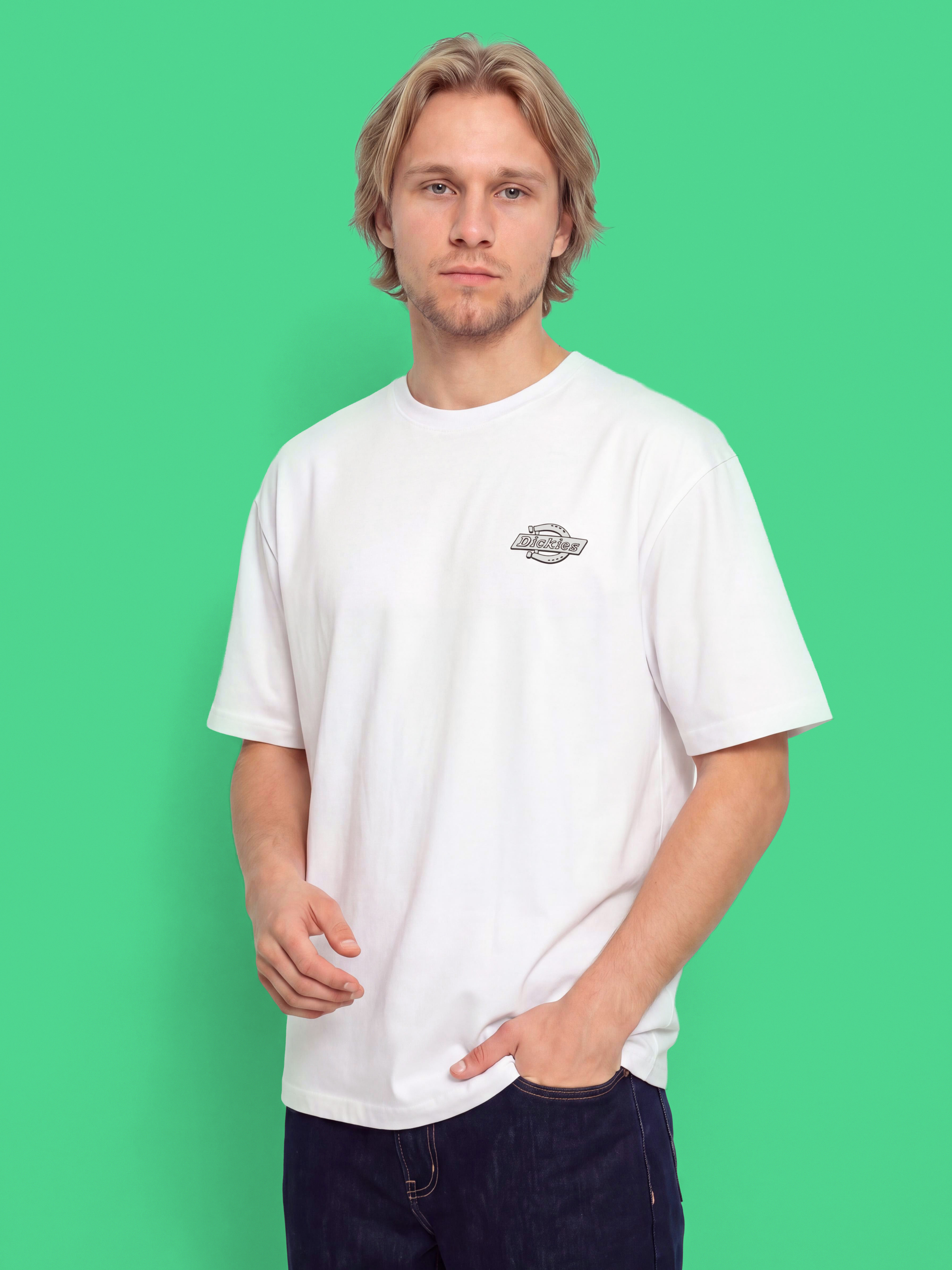 Dickies Millville Pu00f3lu00f3 (white)