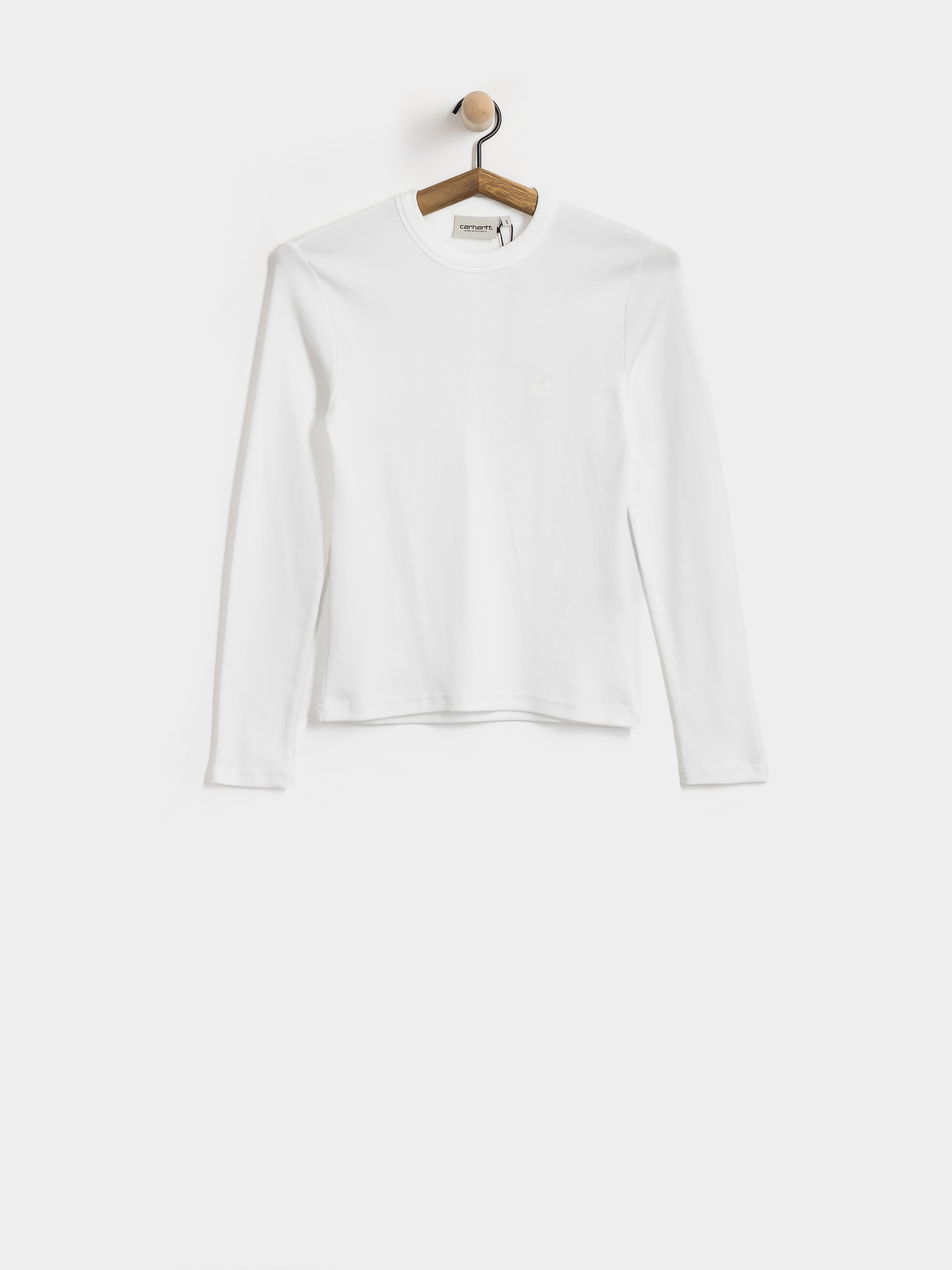 Hosszú ujjú felső Carhartt WIP Philipa Wmn (white)