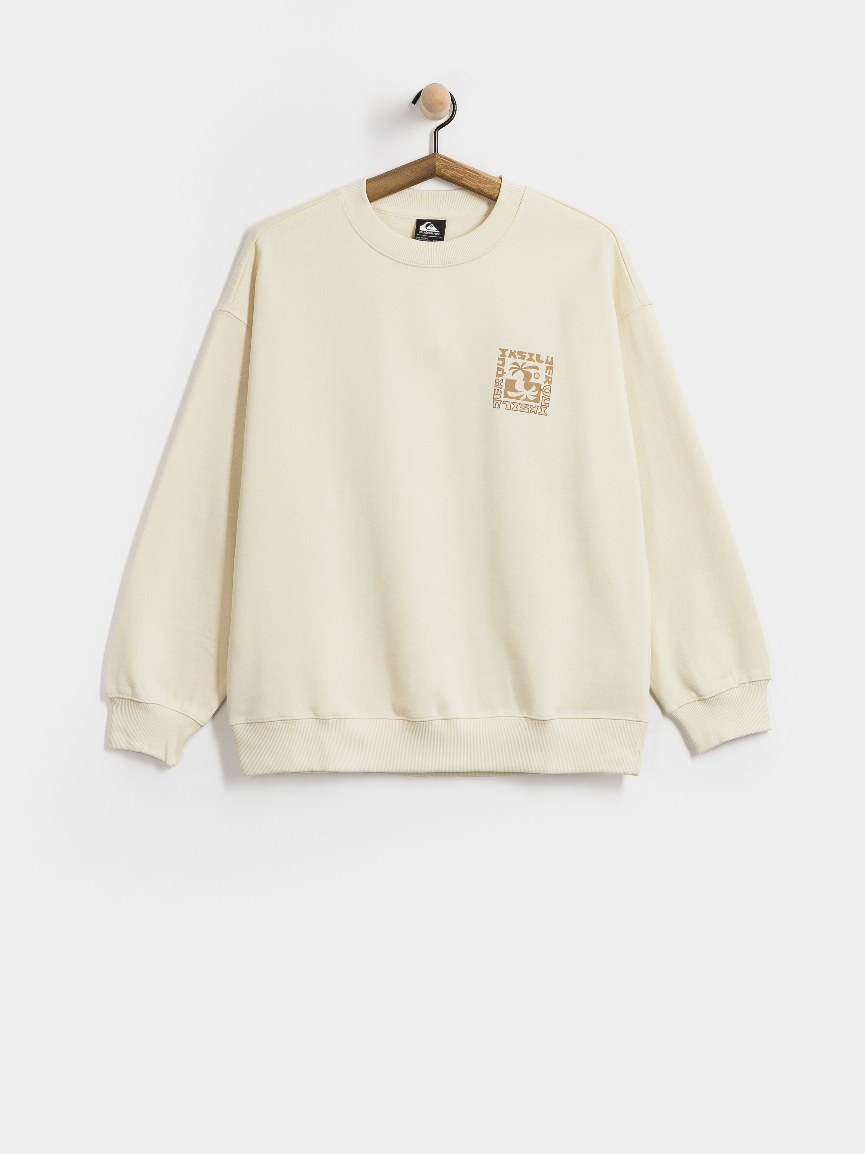 Quiksilver Standard Crew Wmn Pulóver (bone)