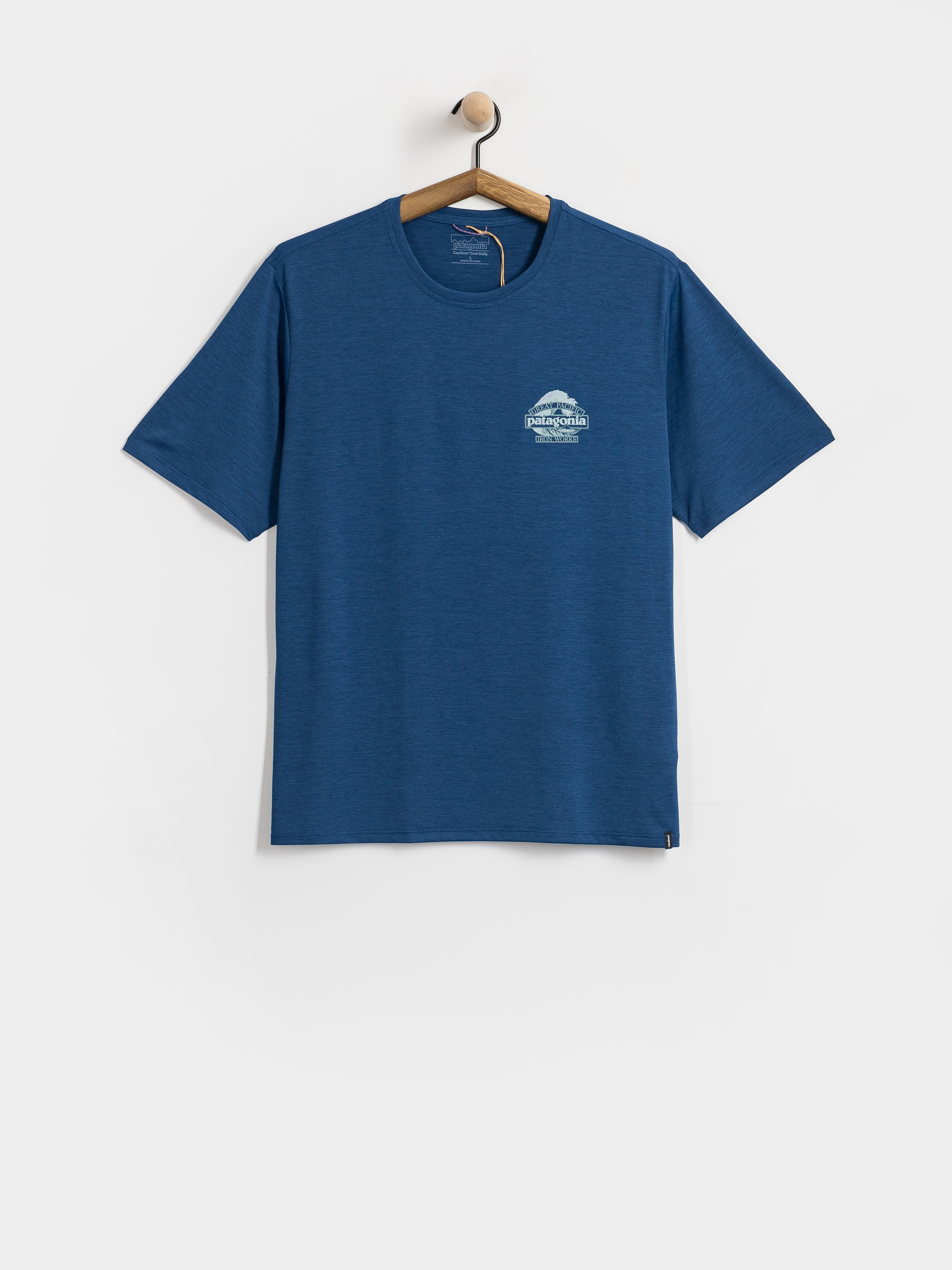 Patagonia Cap Cool Daily Great Waves Póló (clement blue light clement blue x dye)