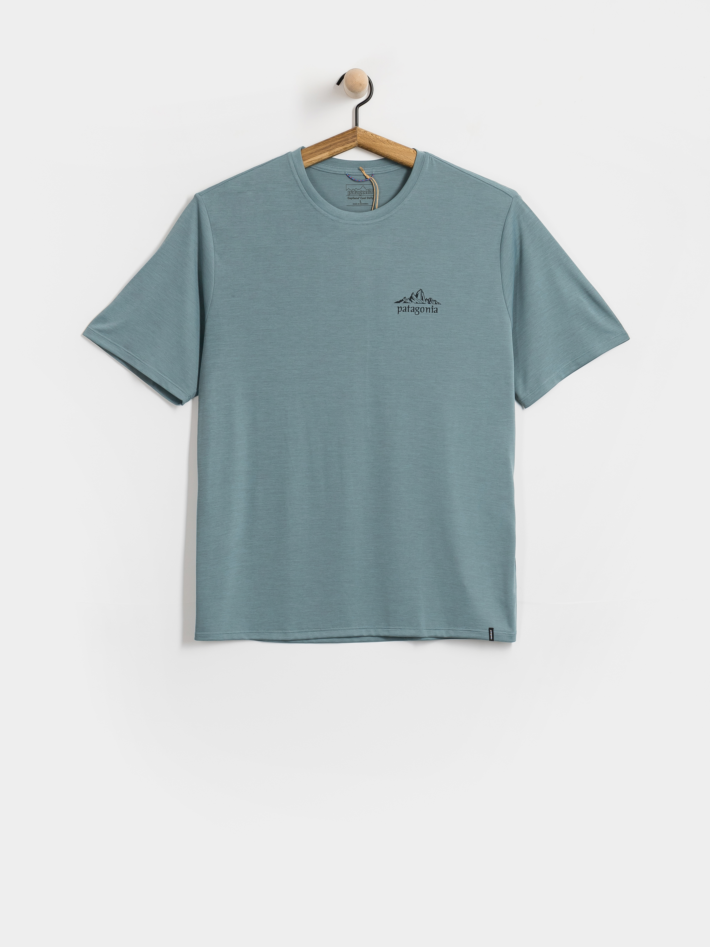 Patagonia Cap Cool Daily Cloud Crag Póló (blue sage light blue sage x dye)