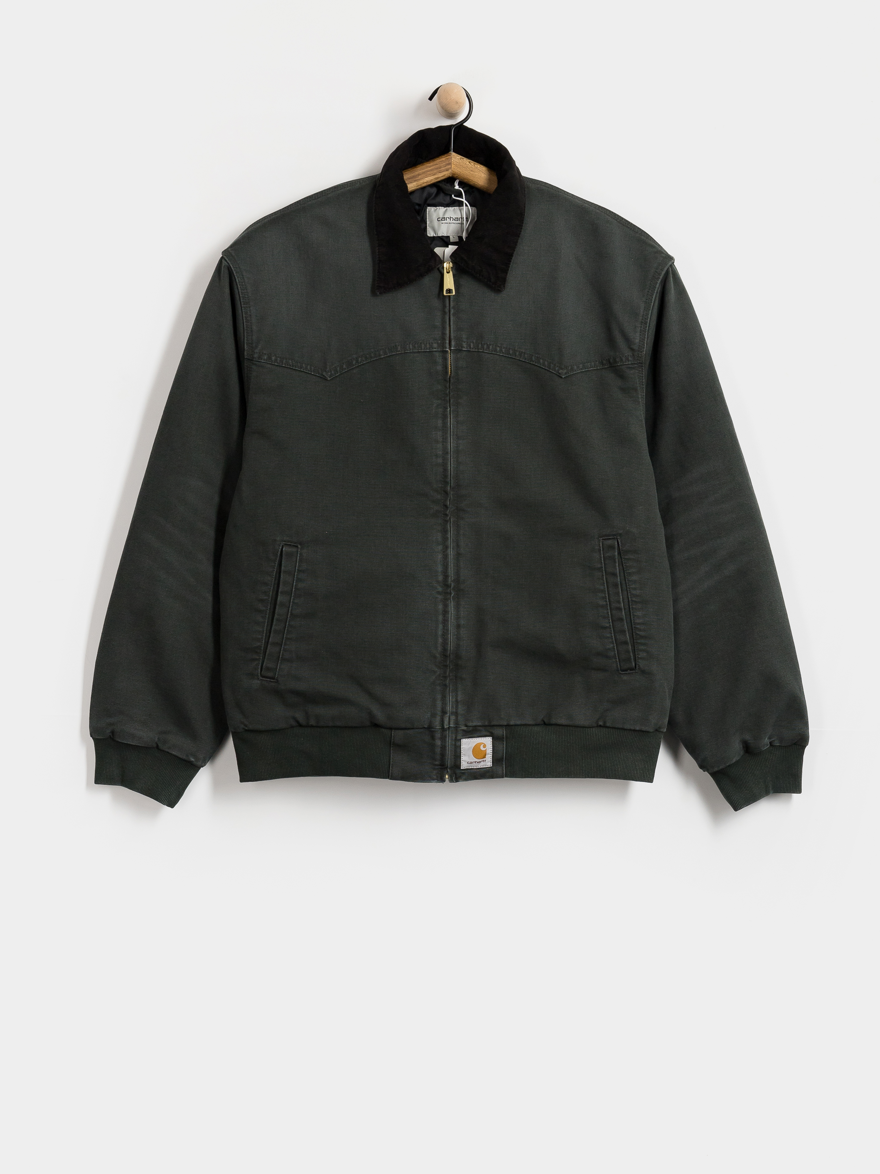 Dzseki Carhartt WIP OG Santa Fe (raven/black/stone canvas)