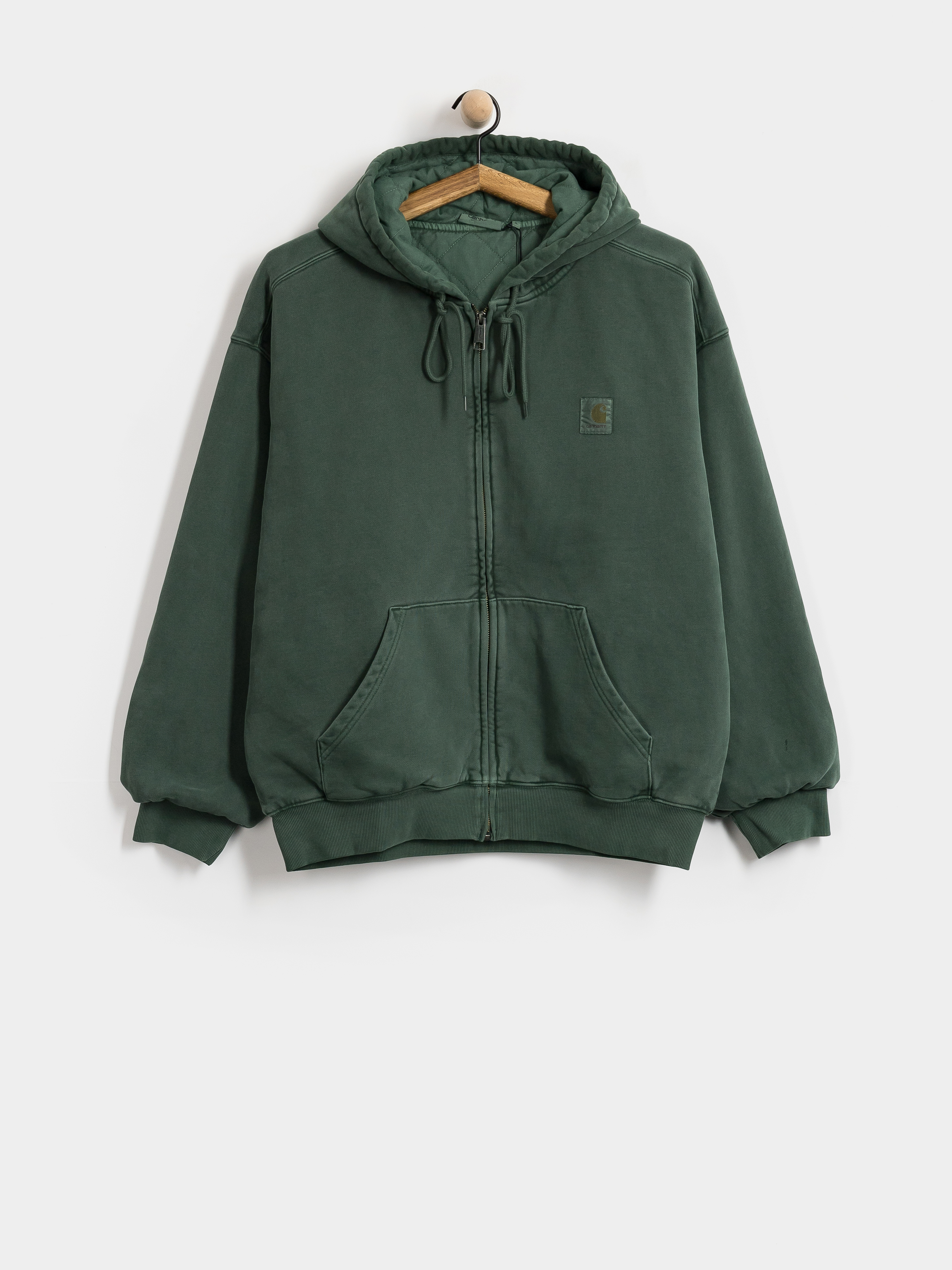 Carhartt WIP Vista ZHD Kapucnis pulóver (dark scarab/garment dyed)