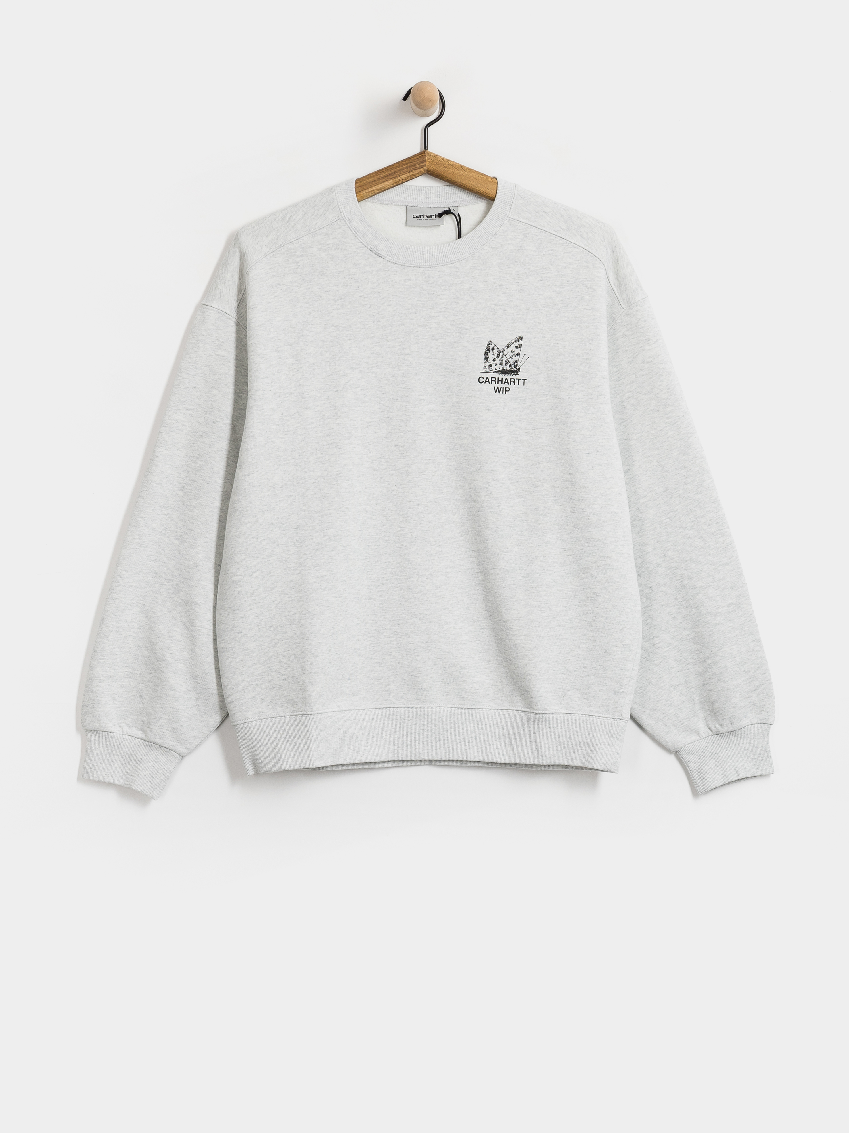 Pulóver Carhartt WIP Hourglass (ash heather/stone washed)